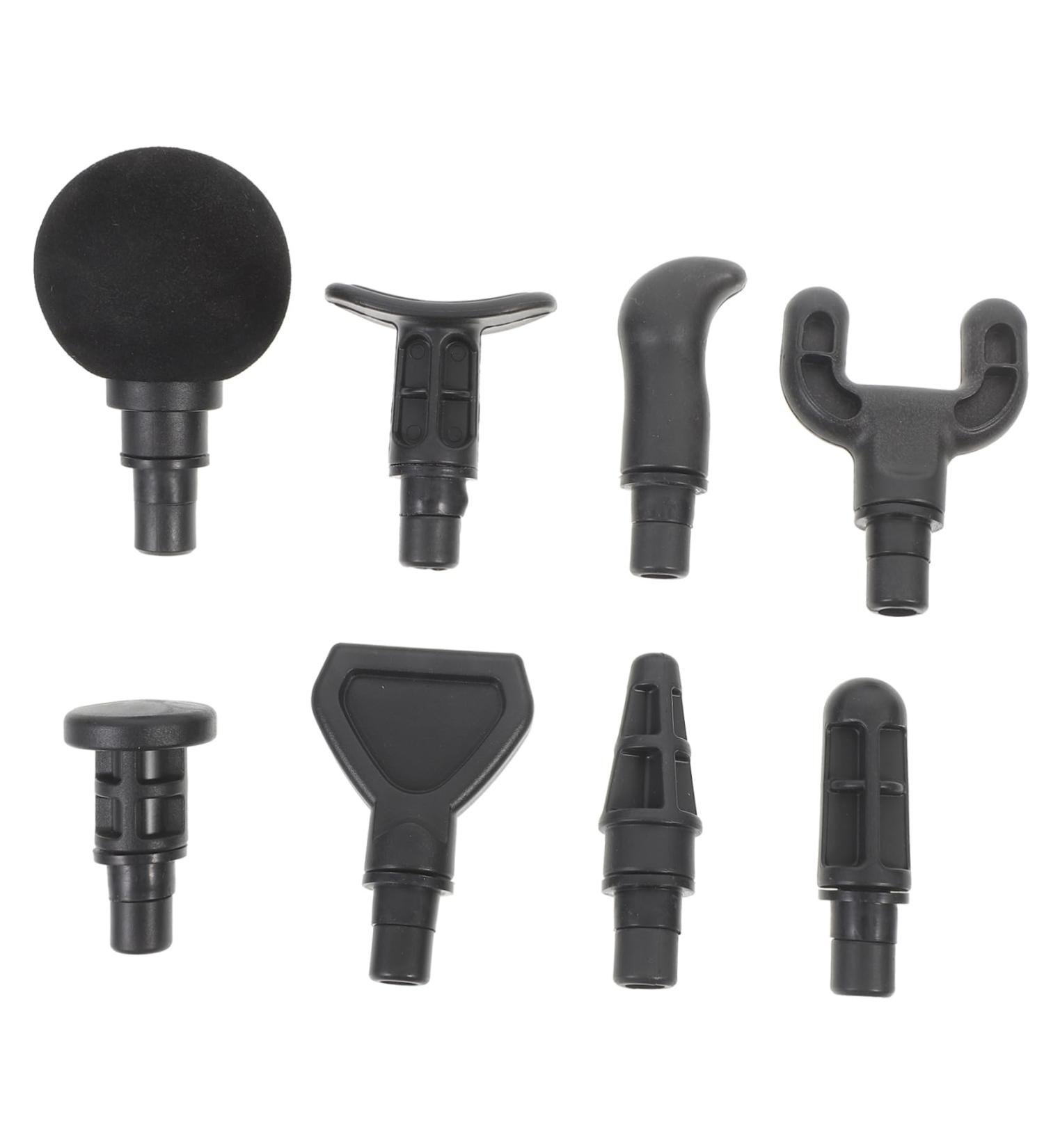 Healvian Cordless Deep Tissue Massage Head Set | Percussion Massage Device for Muscle Relief - Handheld Wireless Fitness Massage Ball - Buy Online on GoSupps.com