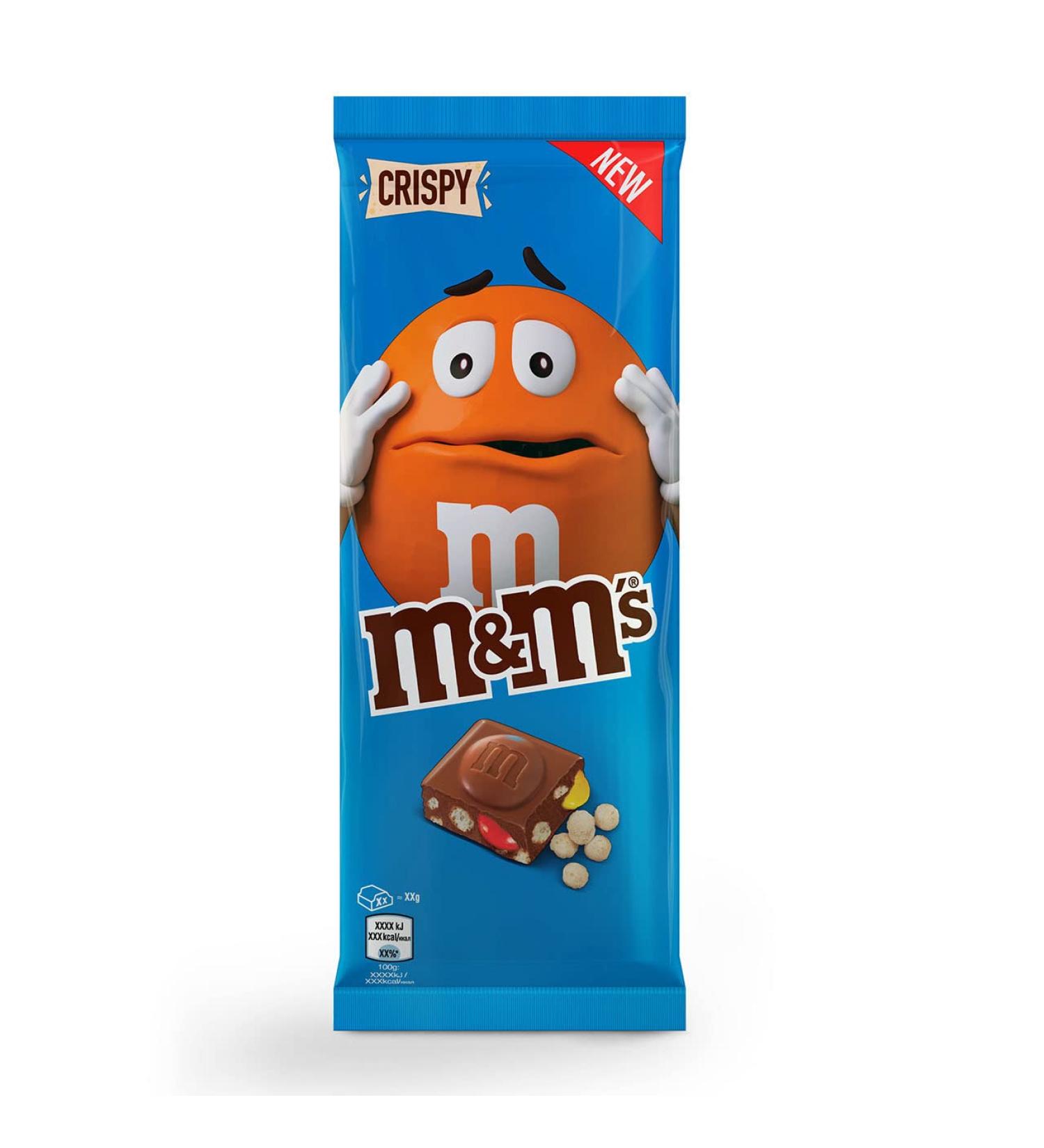 M&M's Crispy - La tablette de 150g - Buy Online on GoSupps.com