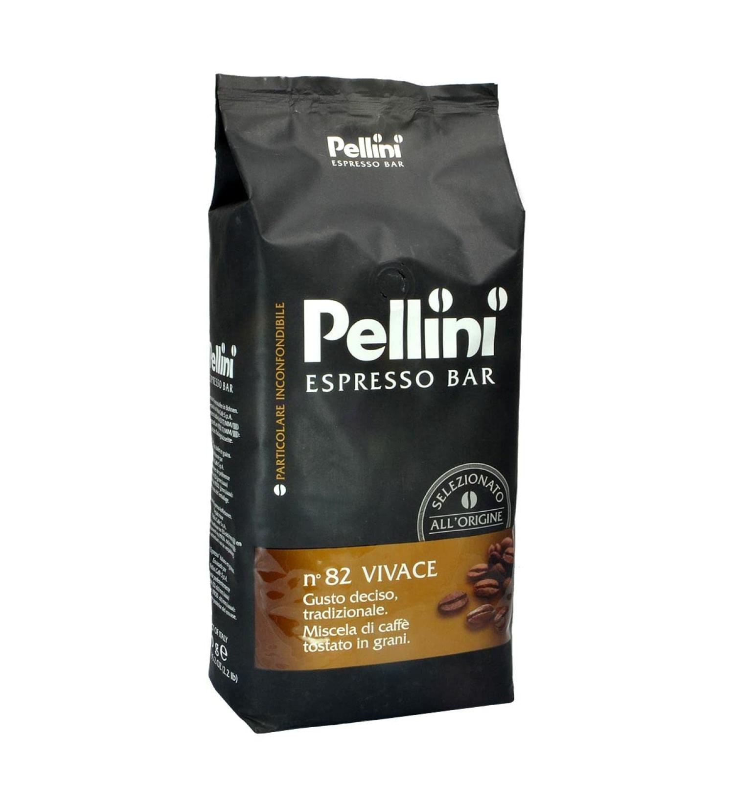 Pellini No.82 Vivace - Whole Coffee Beans 1 kg