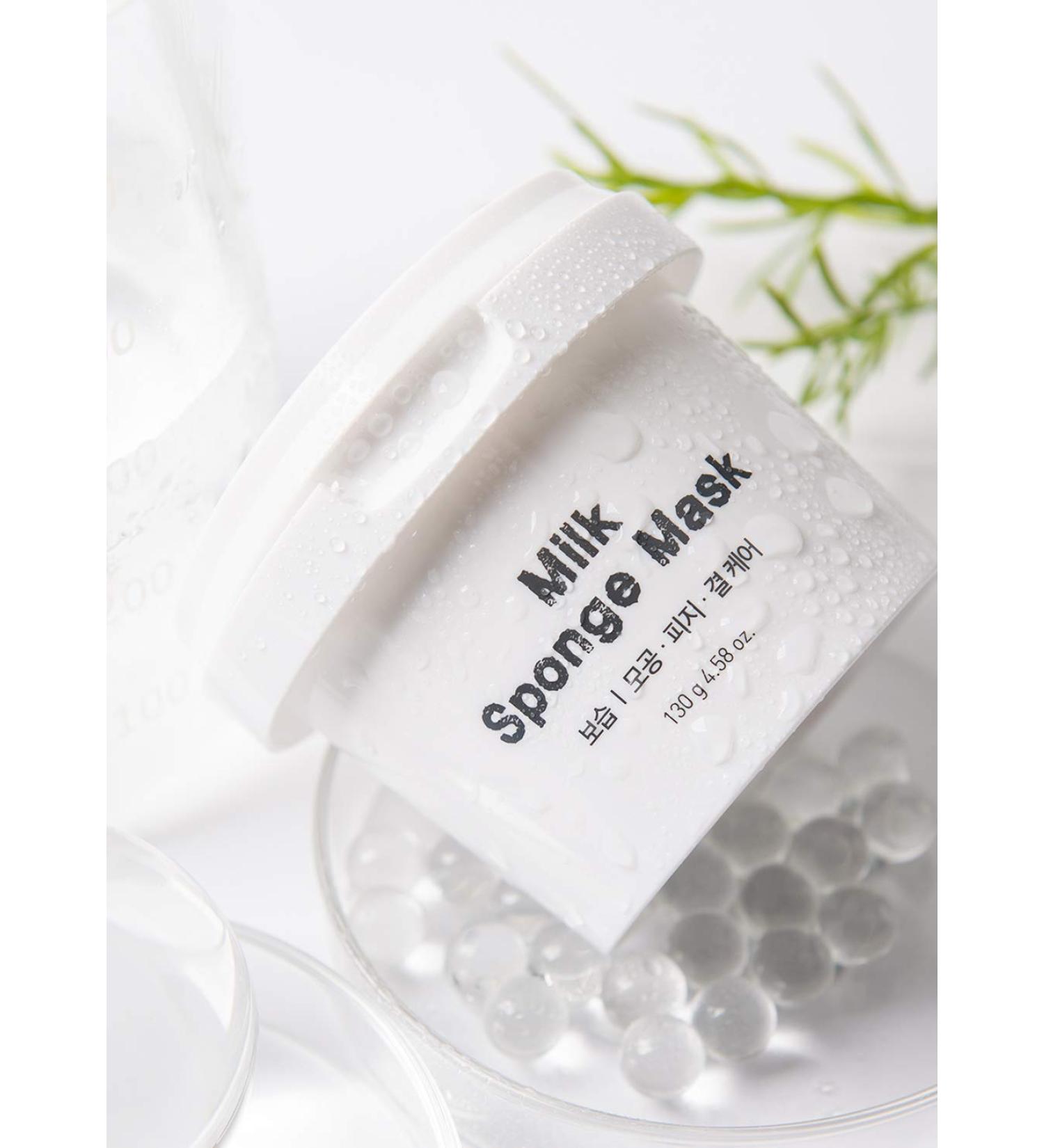 Leaders Milk Sponge Mask - Nourishing Hydration for Glowing Skin | International Shipping Available - Buy Online on GoSupps.com