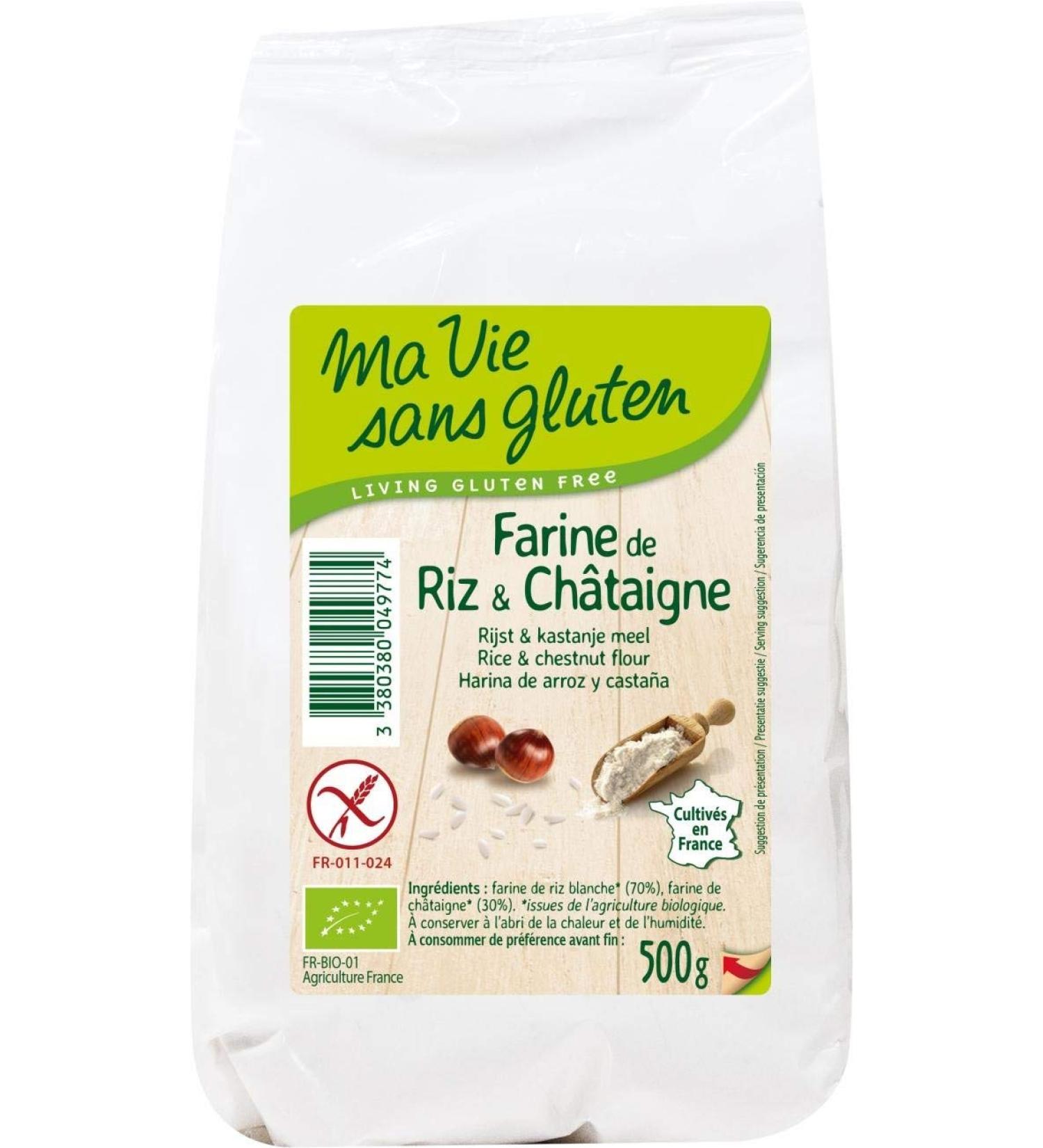 My Life Gluten Free Rice & Chestnut Flour, 500g