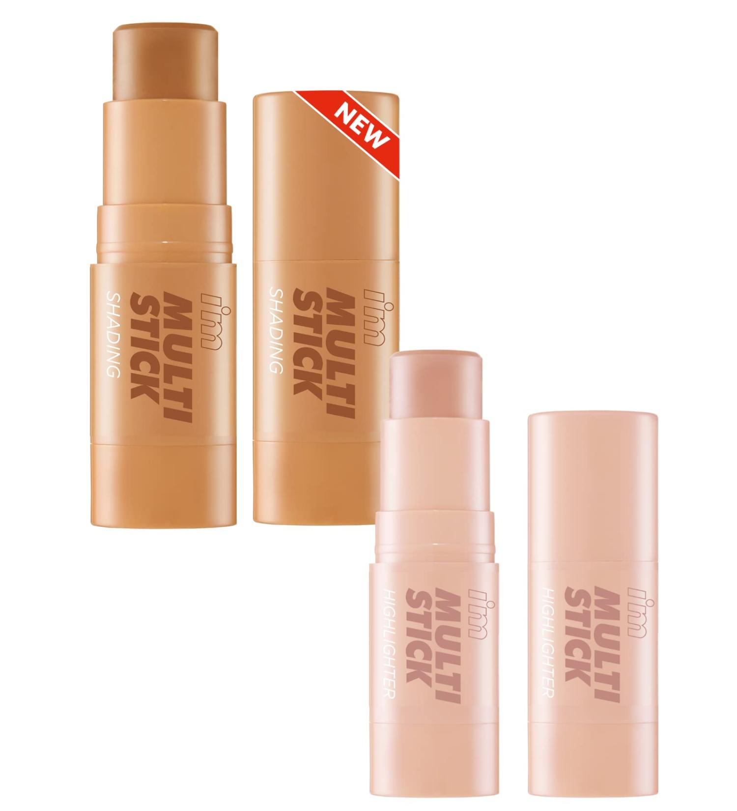 I'm Meme Contour Stick & Highlighter Bundle - Shading Bronzer & Champagne Gold Multi-stick Set - Buy Online on GoSupps.com