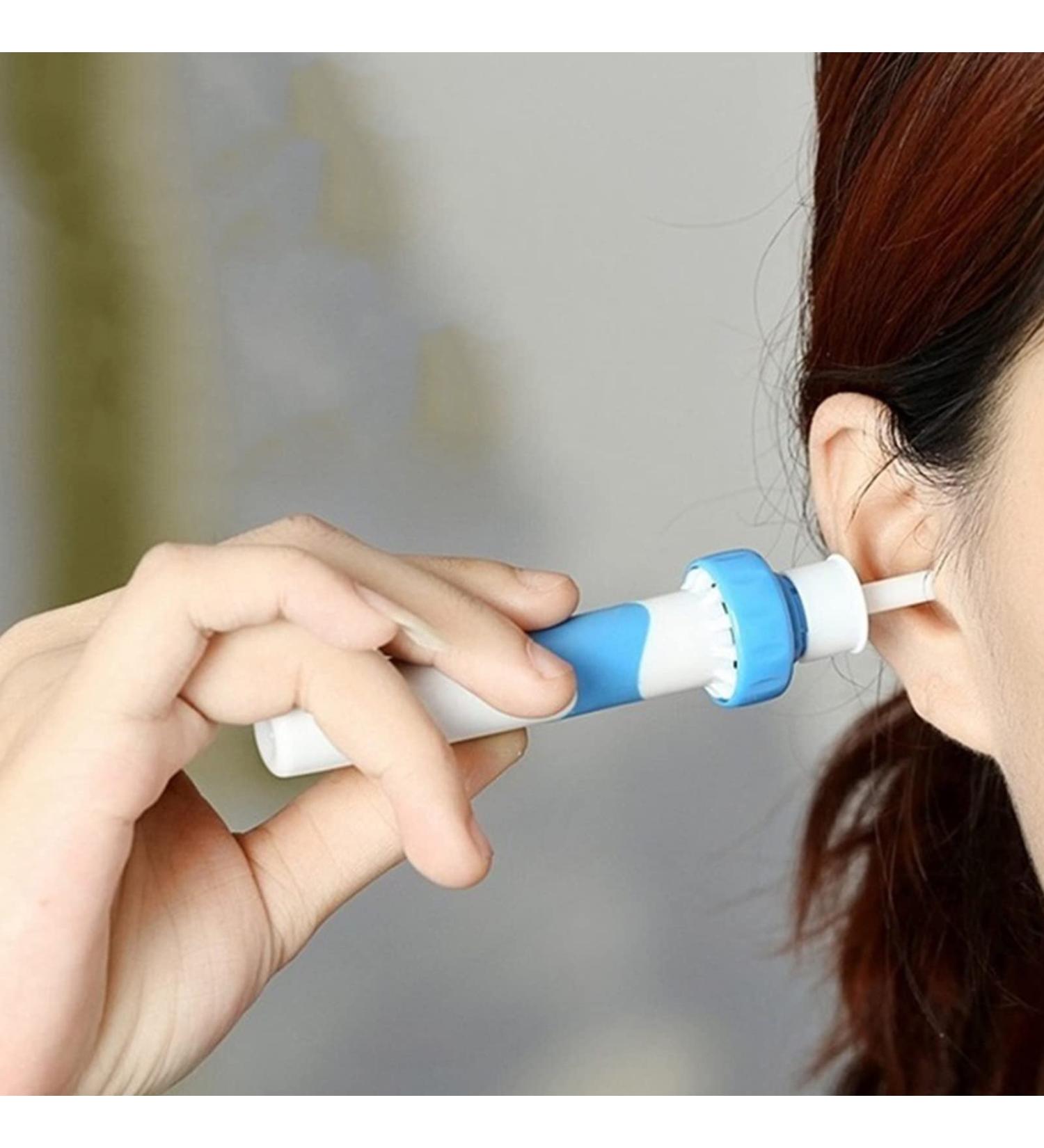 Hiborth Cordless Electric Ear Wax Remover with Soft Heads Set - Safe & Labor-Saving Home Ear Cleaning Tool [US Shipping] - Buy Online on GoSupps.com