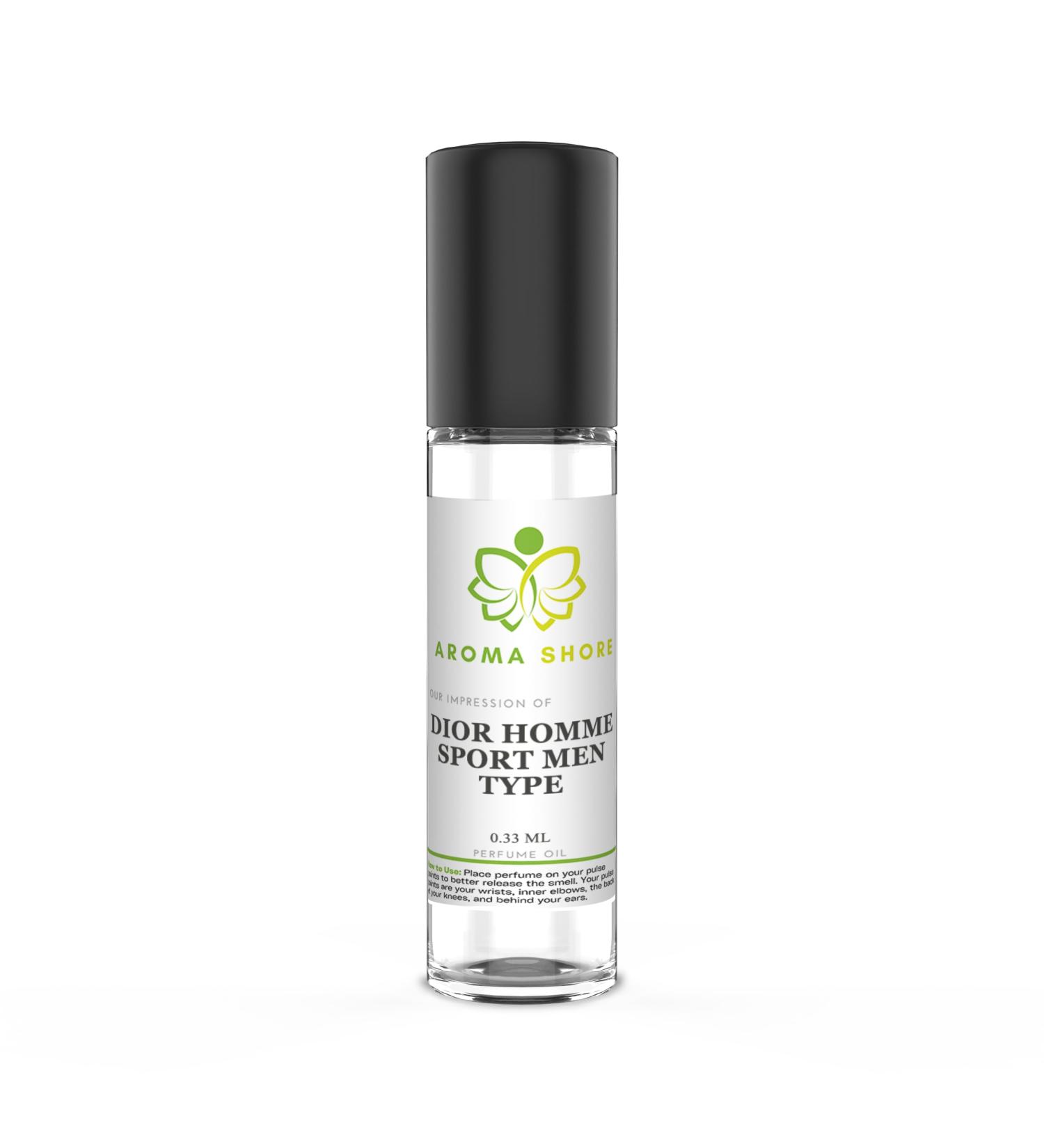 Perfume Oil - Our Impression Of and compatible with D'Ior Homme Sport Men Type 100% Pure Uncut Body Oil Our Interpretation Perfume Body Oil 0.33 Fl Oz - Buy Online on GoSupps.com