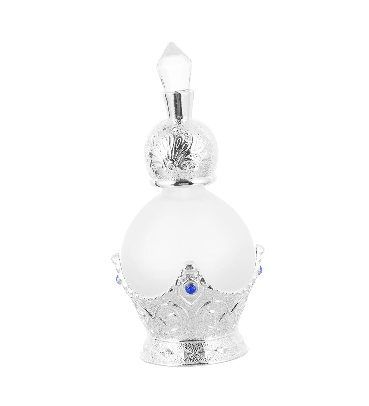 PLAFOPE 1pc Perfume Bottle Scented Cosmetic Sprayer Bottle Refillable Liquid Bottle Empty Perfume Container Mini Spray Bottle Humidifier Empty Glass Composite Material Perfume Rack Travel 9X4X4CM Silver - Buy Online on GoSupps.com
