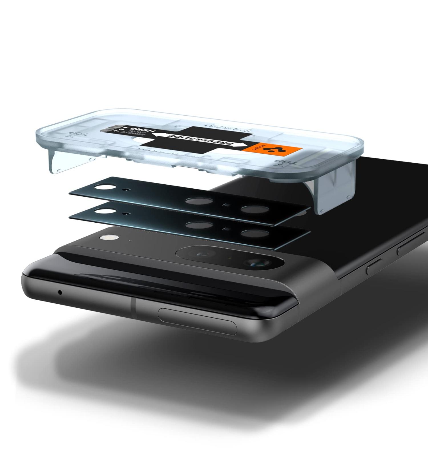 Spigen Camera Lens Screen Protector for Pixel 7 - Black 2 Pack - Buy Online on GoSupps.com
