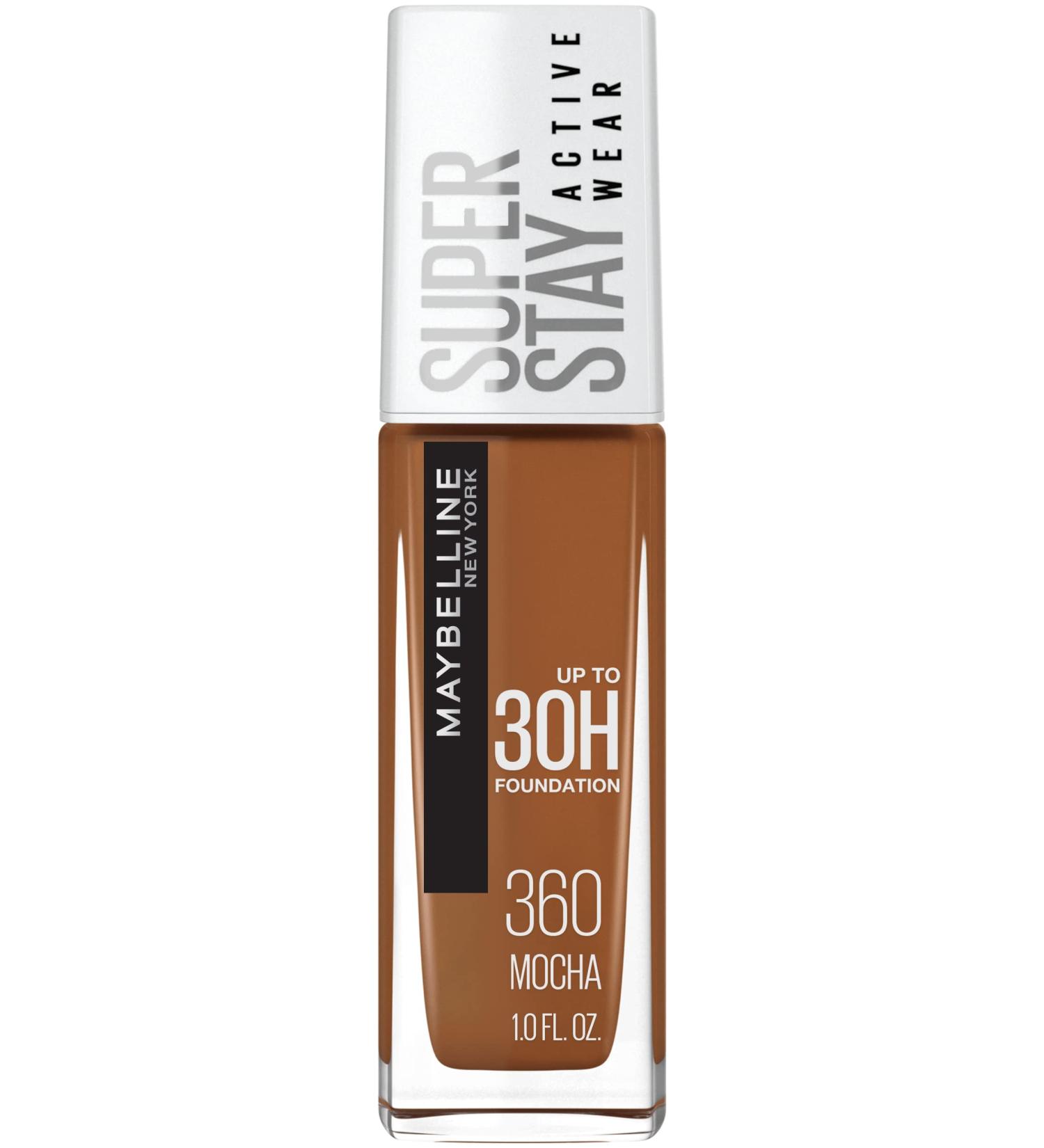 Maybelline Super Stay Full Coverage Foundation Mocha - 1 Oz | Long-Lasting Makeup - Buy Online on GoSupps.com
