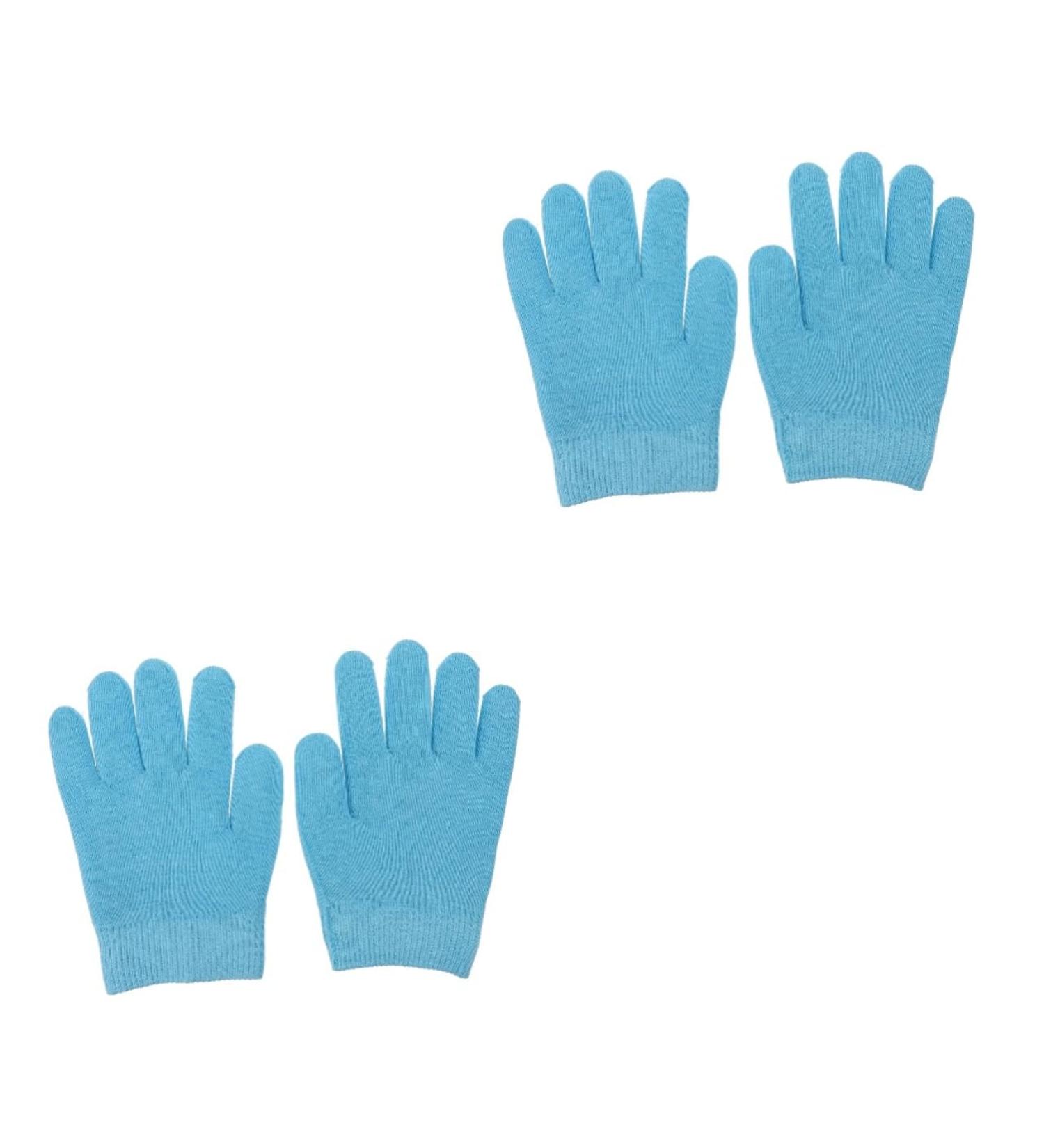 FRCOLOR 2 Pairs Moisturising Gel Gloves Cotton Night Gloves Cotton Moisturising Gloves Moisturising Gloves Beauty Care Gloves - Buy Online on GoSupps.com