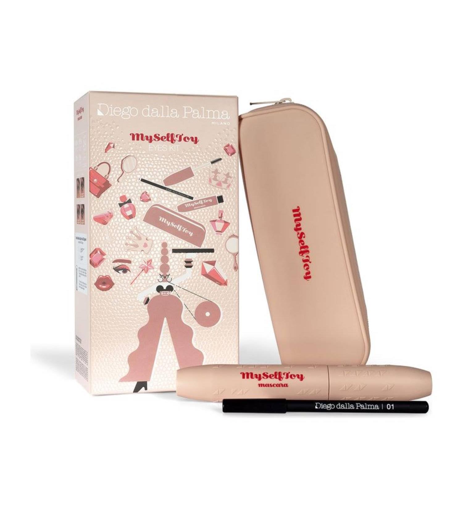  diego dalla palma Diego Dalla Palma My Self Toy Myselftoy Volume Black Eye Mascara and Eye Pencil 01 Black Gift Set - Buy Online on GoSupps.com