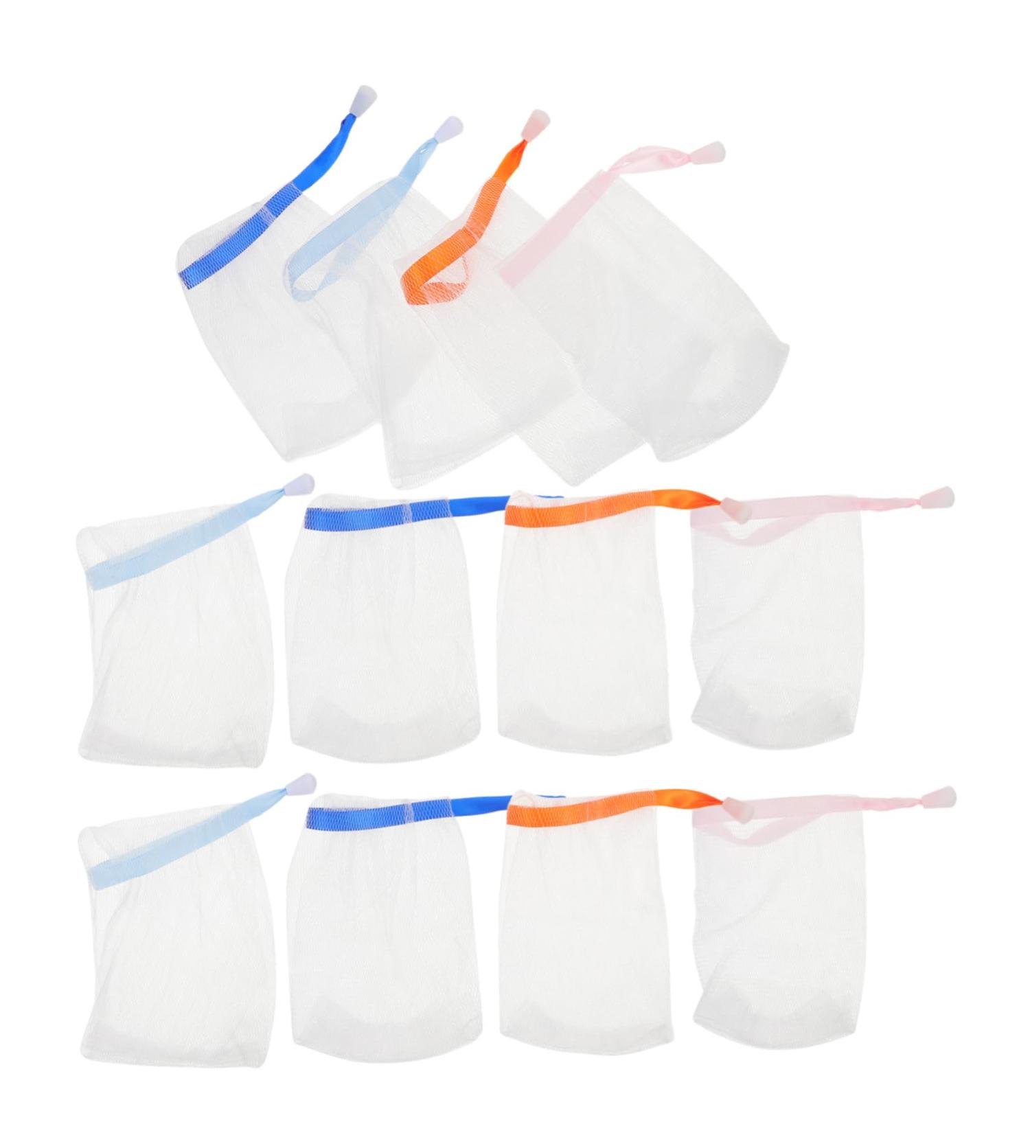 Didiseaon 20Pcs exfoliating soap bag soap bag for showering soap foaming net pouch nylon 15.50X9.00X0.50CM As Shown - Buy Online on GoSupps.com