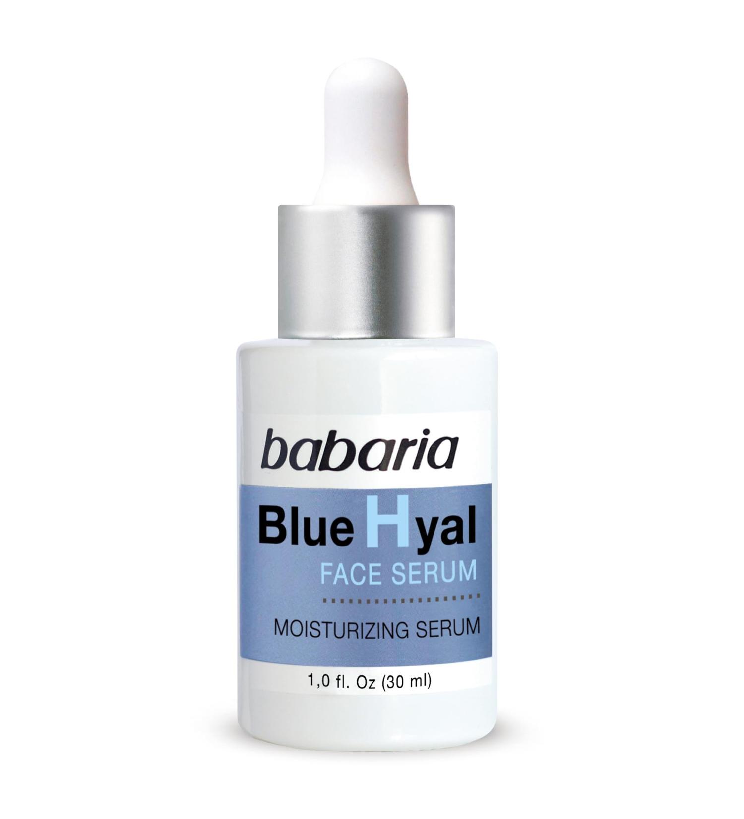 Babaria Hyaluronic Acid Face Serum - Intense Hydration Wrinkle Reduction Nourishing & Plumping - All Skin Types - 1 oz - Buy Online on GoSupps.com