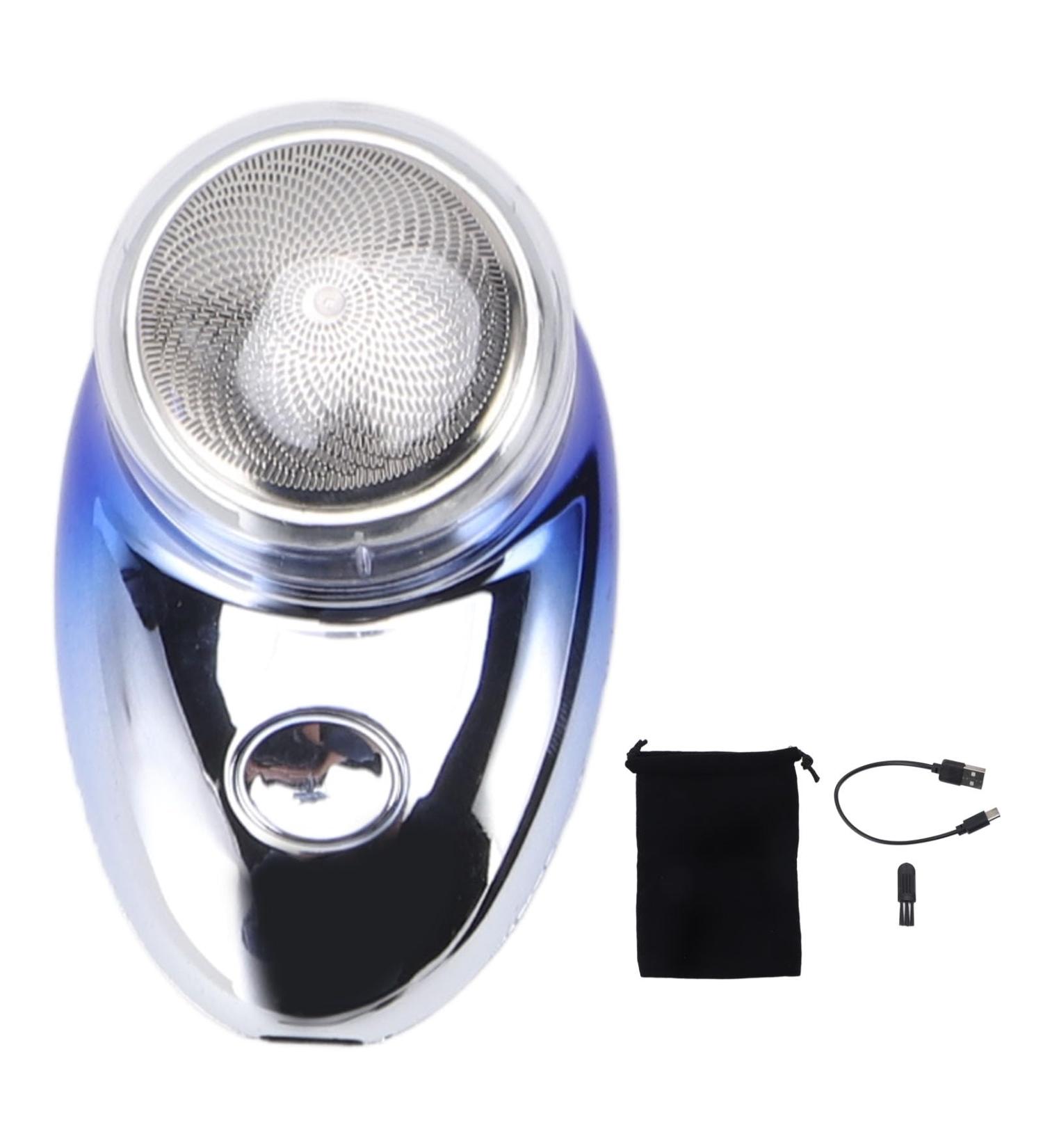 Professional USB Rechargeable Beard Trimmer - Stylish Barber Clipper for Comfortable Shaving Travel-Friendly (Gradient Blue - Buy Online on GoSupps.com