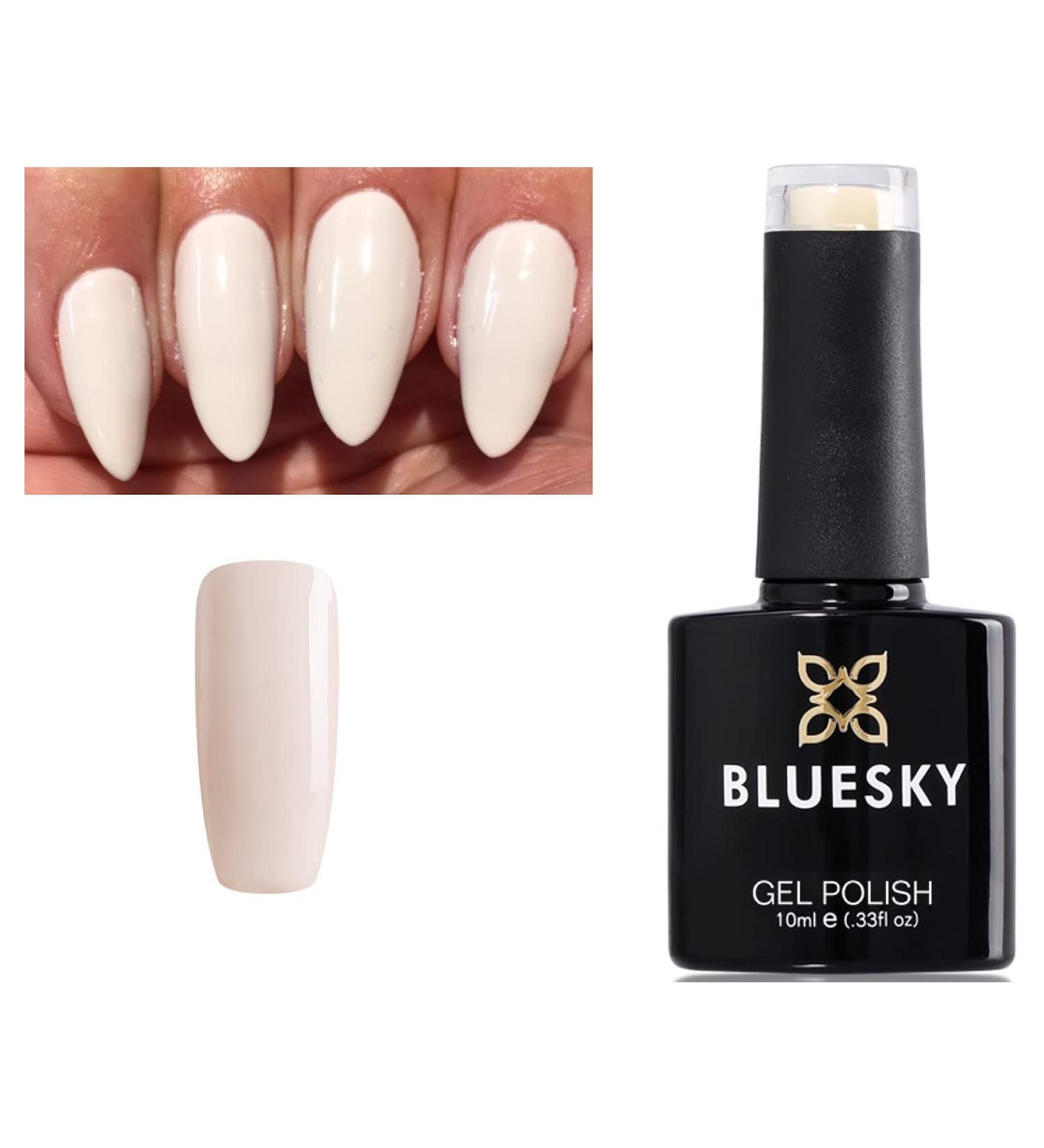 Bluesky Nail Gel Polish Vintage Beige A Beige Ivory Colour Nail Gel Polish UV LED Soak Off 10ml - Buy Online on GoSupps.com