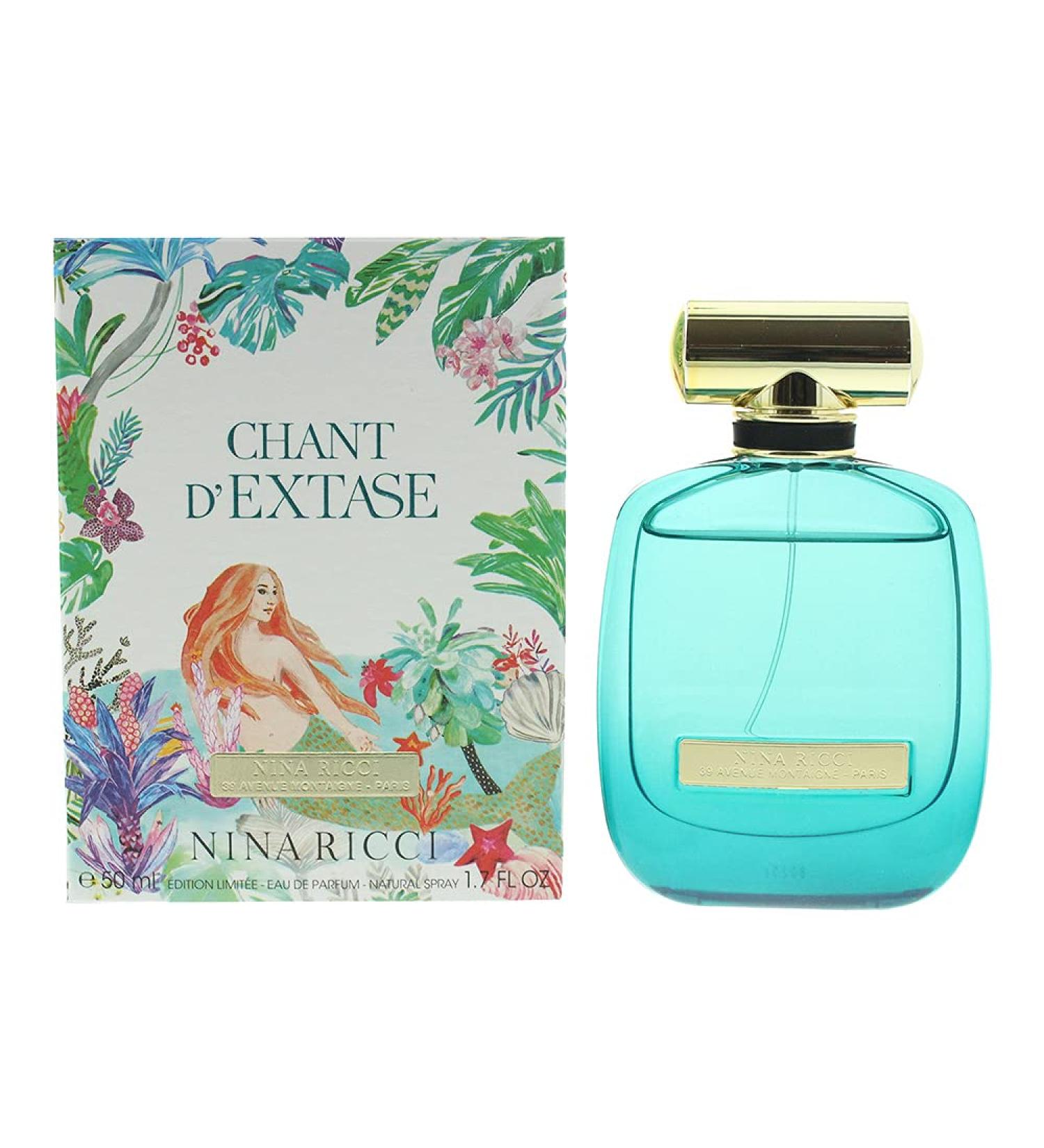 Nina Ricci Chant D'Extase Perfume For Women - Floral Fruity Fragrance - Opens With Notes Of Raspberry And Ginger - Blended With Lemon - Eau De Parfume Scent Spray (Limited Edition) - 1.7 Oz - Buy Online on GoSupps.com