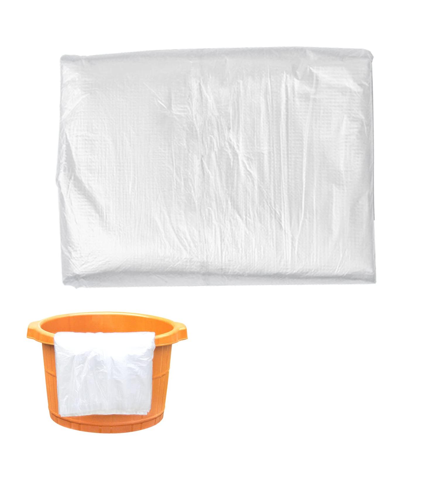 100 Pcs Disposable Foot Tub Liner Portable Bath Basin Bags Plastic Foot Bath Basin Pedicure Liners Thin Large Sanitary and Odorless Plastic Liners bags for Foot Soak Bath Pedicure Spa Hotel Home Use - Buy Online on GoSupps.com