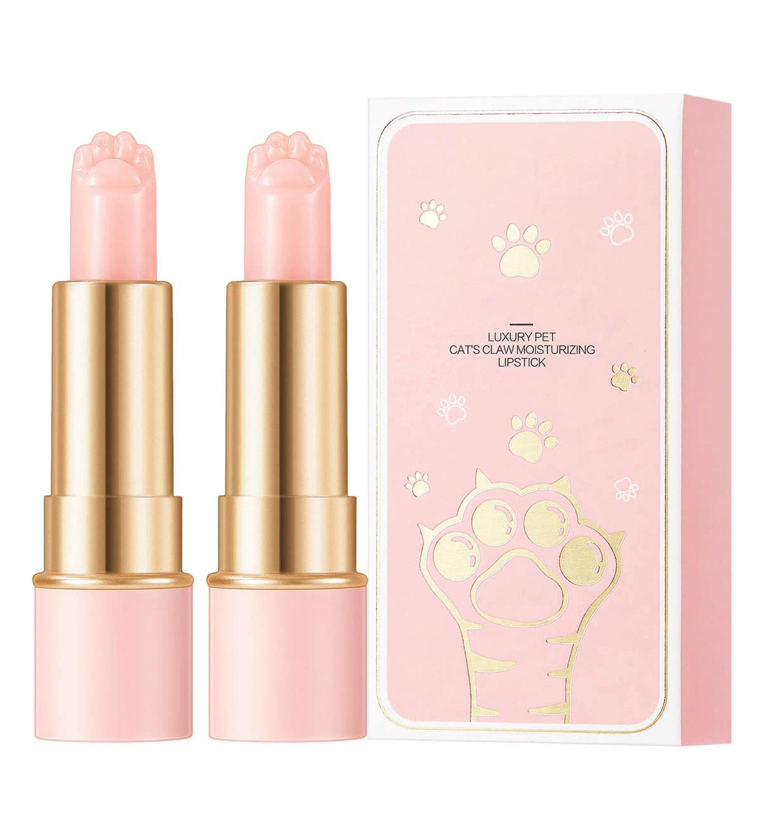 Lippo Thermochromic Cat Paw Lip Balm Set - Color Changing & Moisturizing for Winter - Buy Online on GoSupps.com