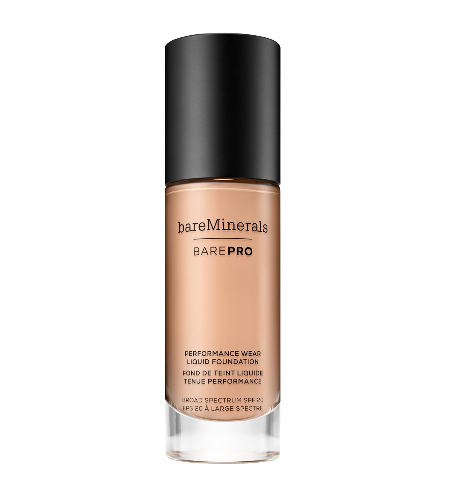 bareMinerals BarePro Performance Wear Liquid Foundation - Cool Beige 1.02 Fl Oz - Buy Online on GoSupps.com