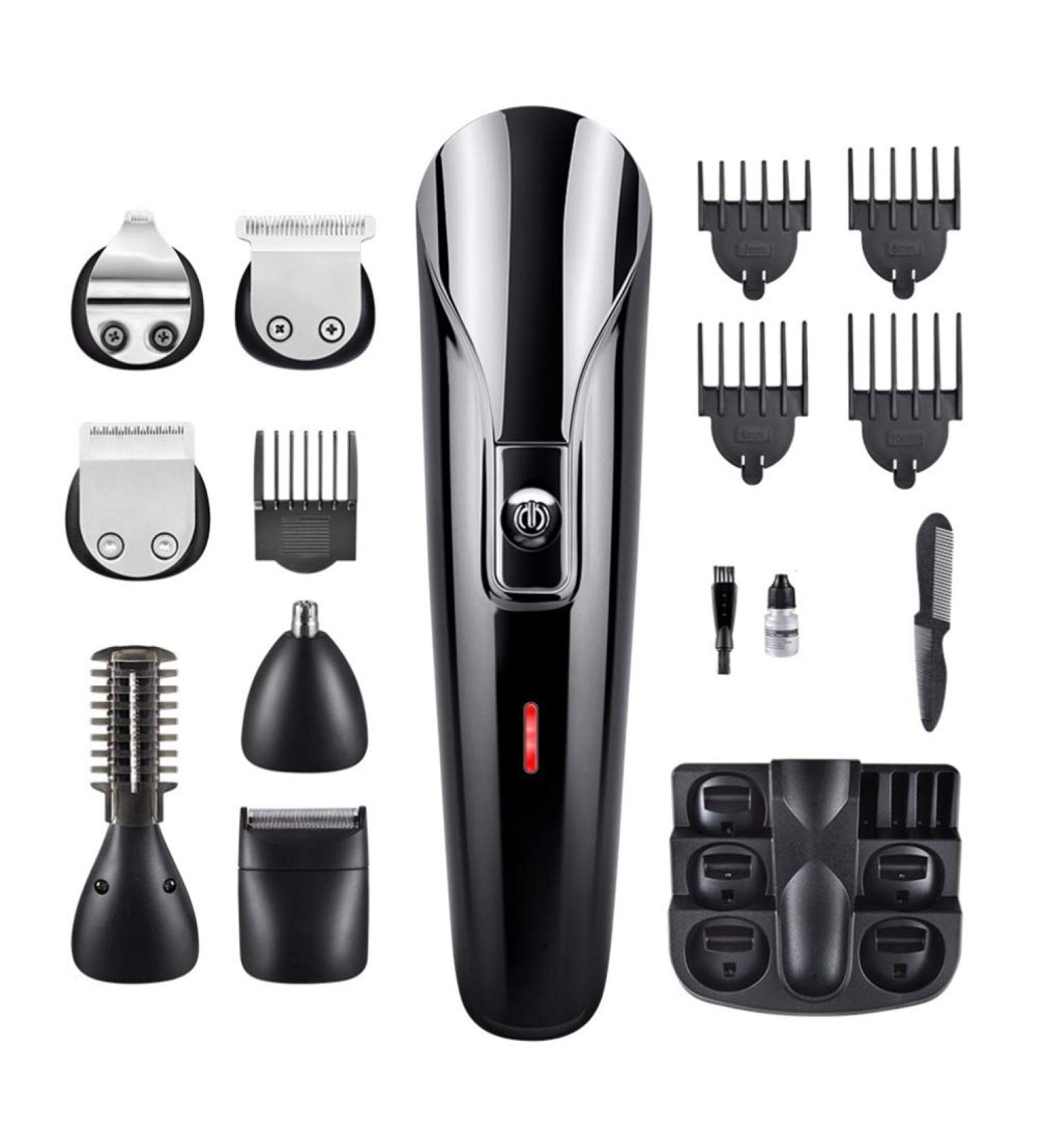 Milisten USB Charging Hair Shaver Set - Men's Electric Eyebrow Razor & Hair Clippers - Professional Hair Cutting Kit & Trimmer for Men - Buy Online on GoSupps.com