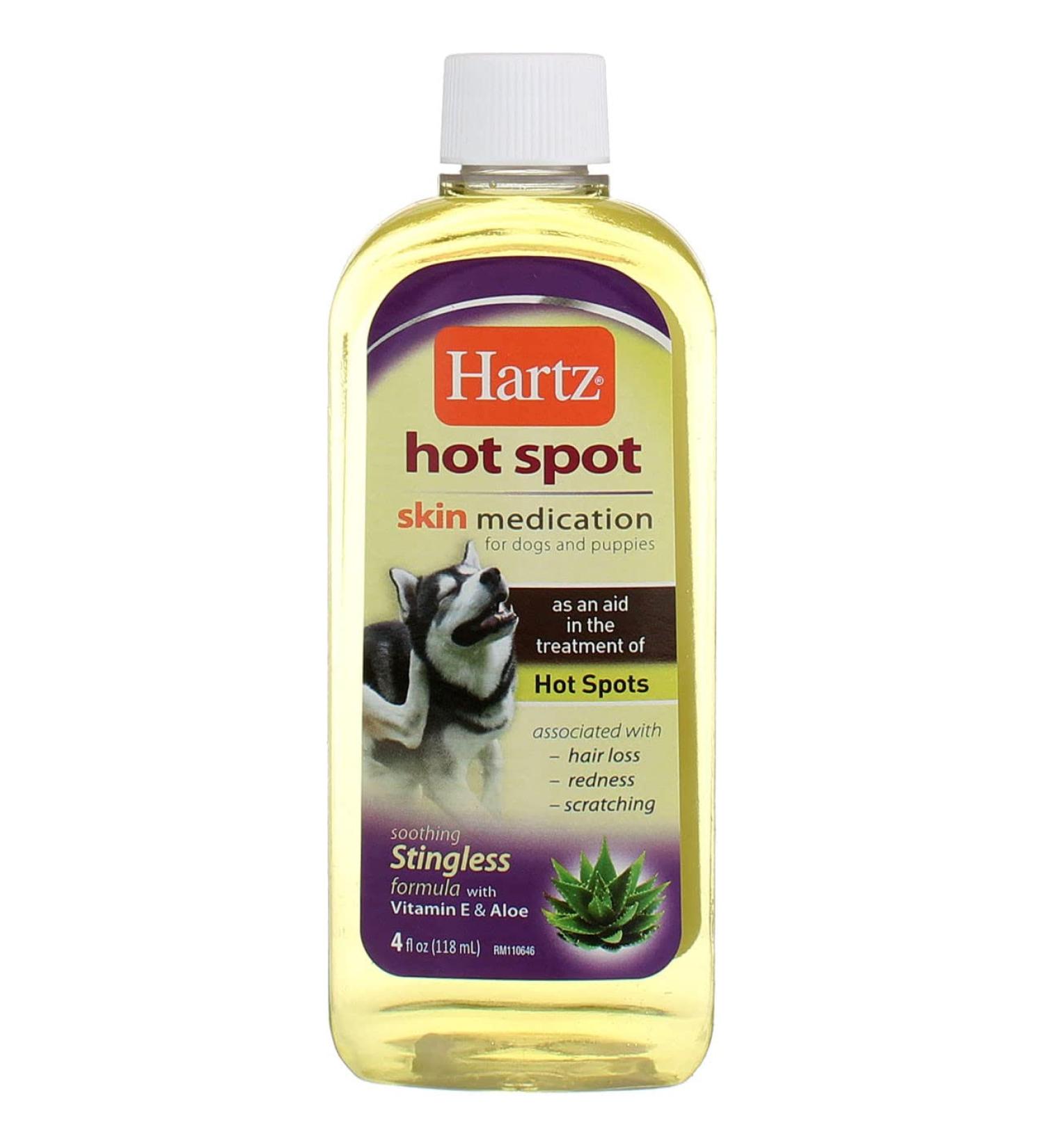 Hartz Mountain Hotspot Medication for Dogs | 12791 - Fast Relief Formula - Buy Online on GoSupps.com