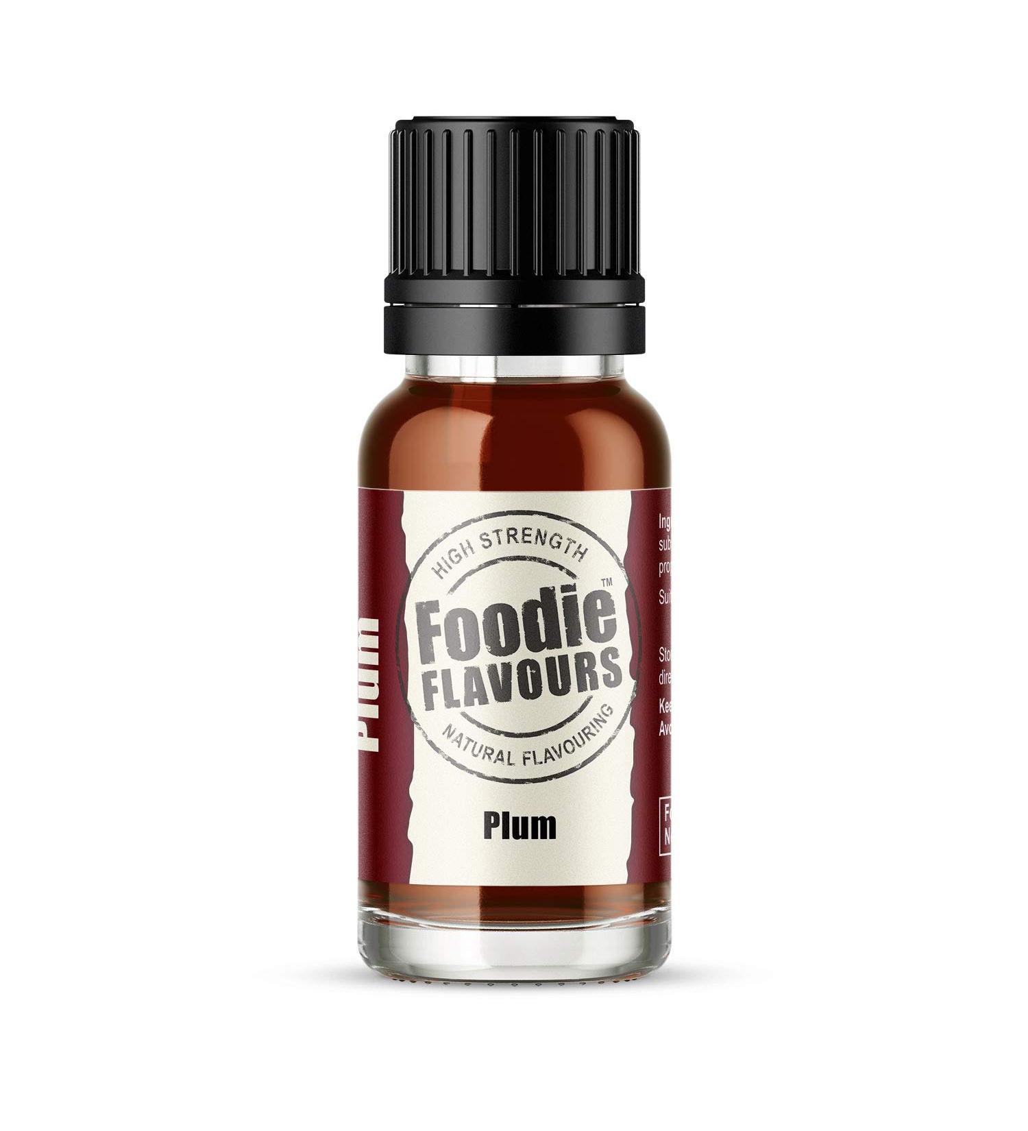 Foodie Flavours Plum Natural Flavouring High Strength - 15ml