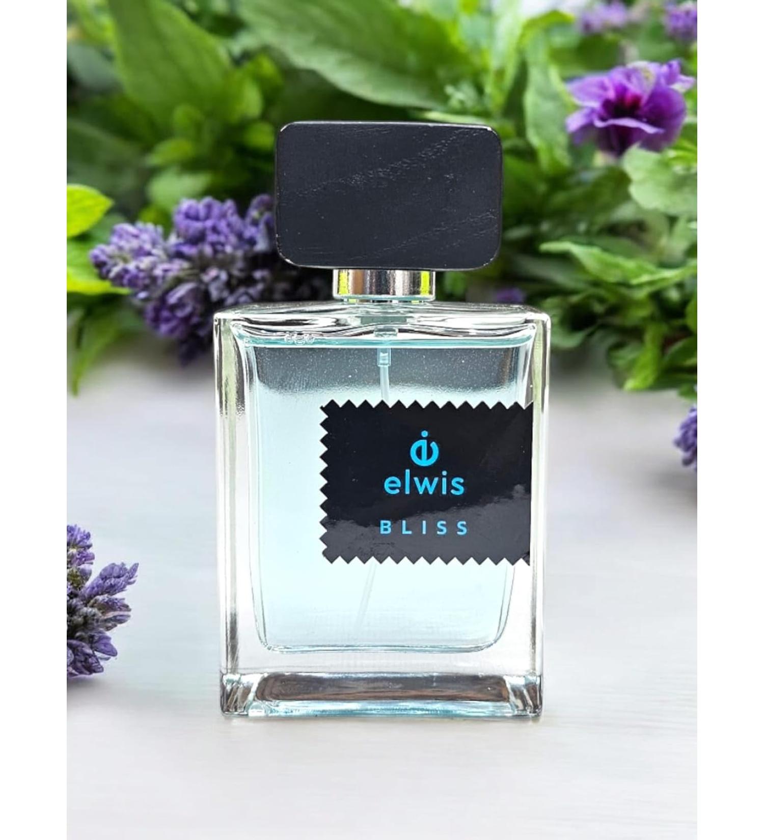 E'lwis Bliss Perfume For Man Long Lasting Perfume For 24 Hours Bargamont Sea notes Geranium Rosemary Patchouli Gift For man and Husband 100 ml - Buy Online on GoSupps.com