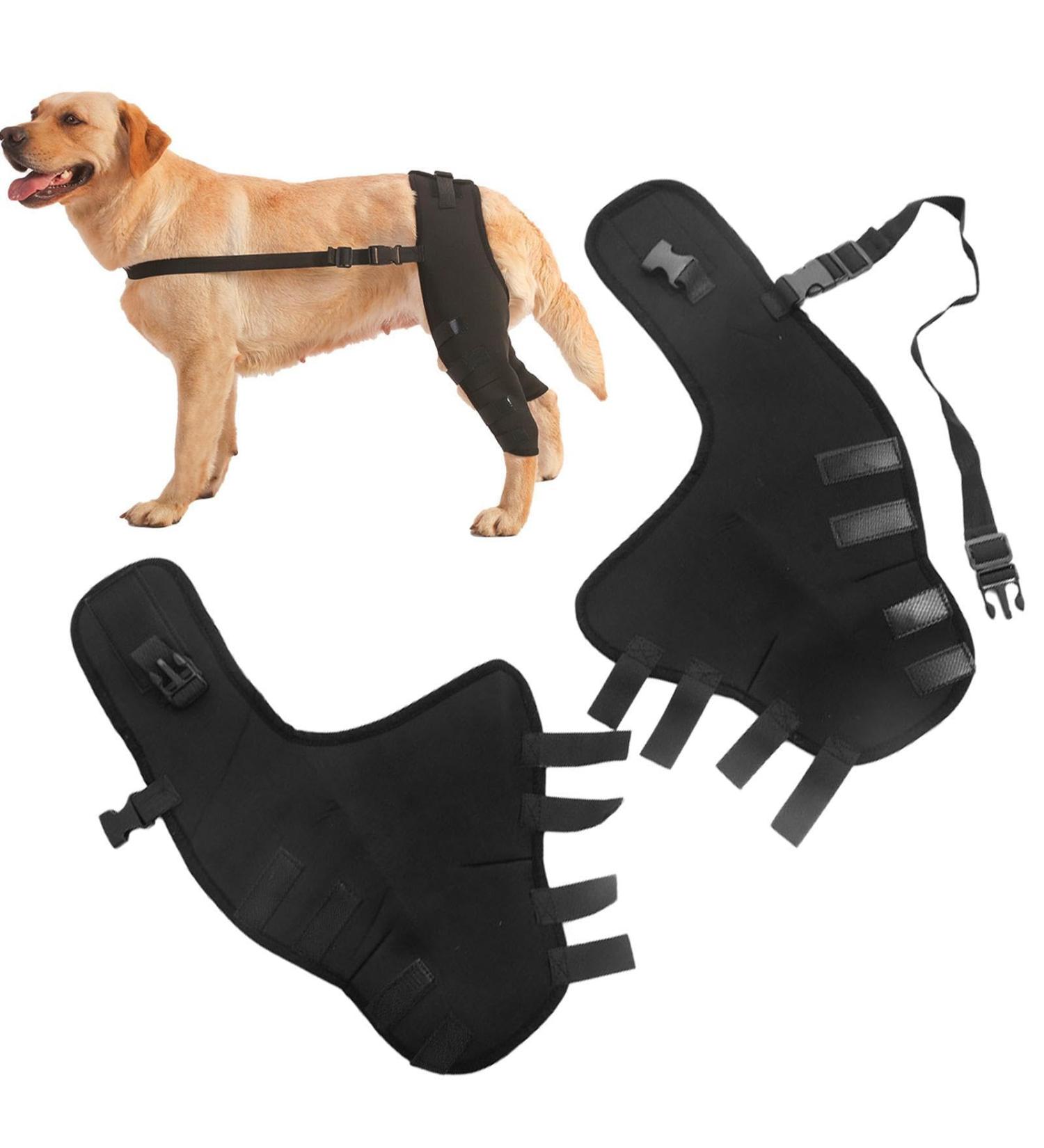 WOBBLO Support for Dog Knee Brace for Rear Leg | Pet Leg Wounds Protector Hip Joint Support Protects Wounds for Small and Medium Dogs - Buy Online on GoSupps.com