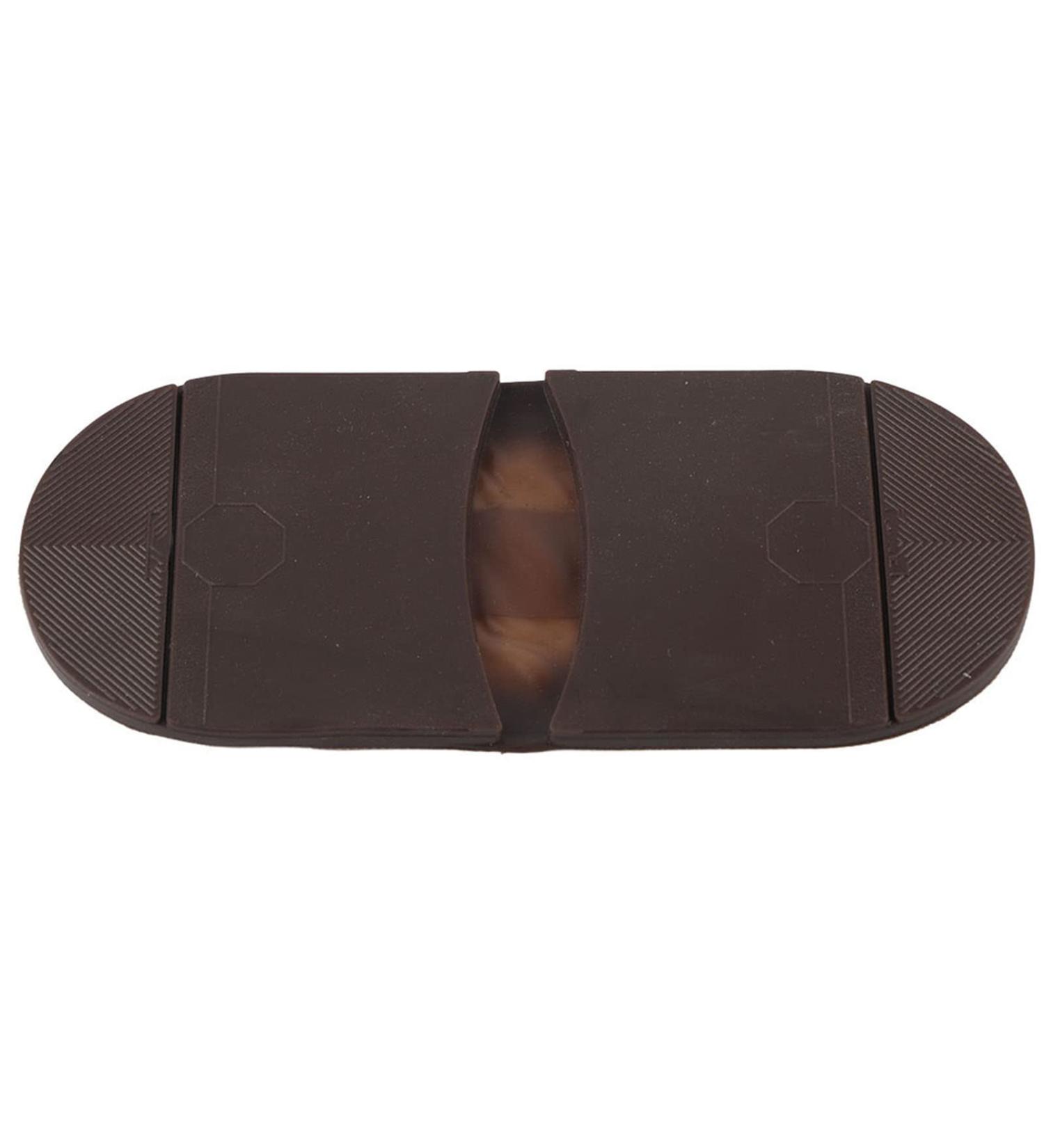 Rubber Half Soles Replacement for Shoe & Boot Heel Repair | Leather Forefoot Wearproof Outsoles - Handmade Brown Pads - Buy Online on GoSupps.com