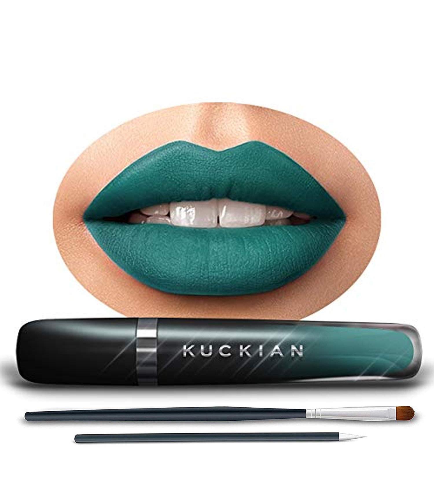 KEROSENE by Kuckian Halloween Aqua Teal Lipstick - Vegan & Cruelty Free | 12-Hour Wear - Buy Online on GoSupps.com