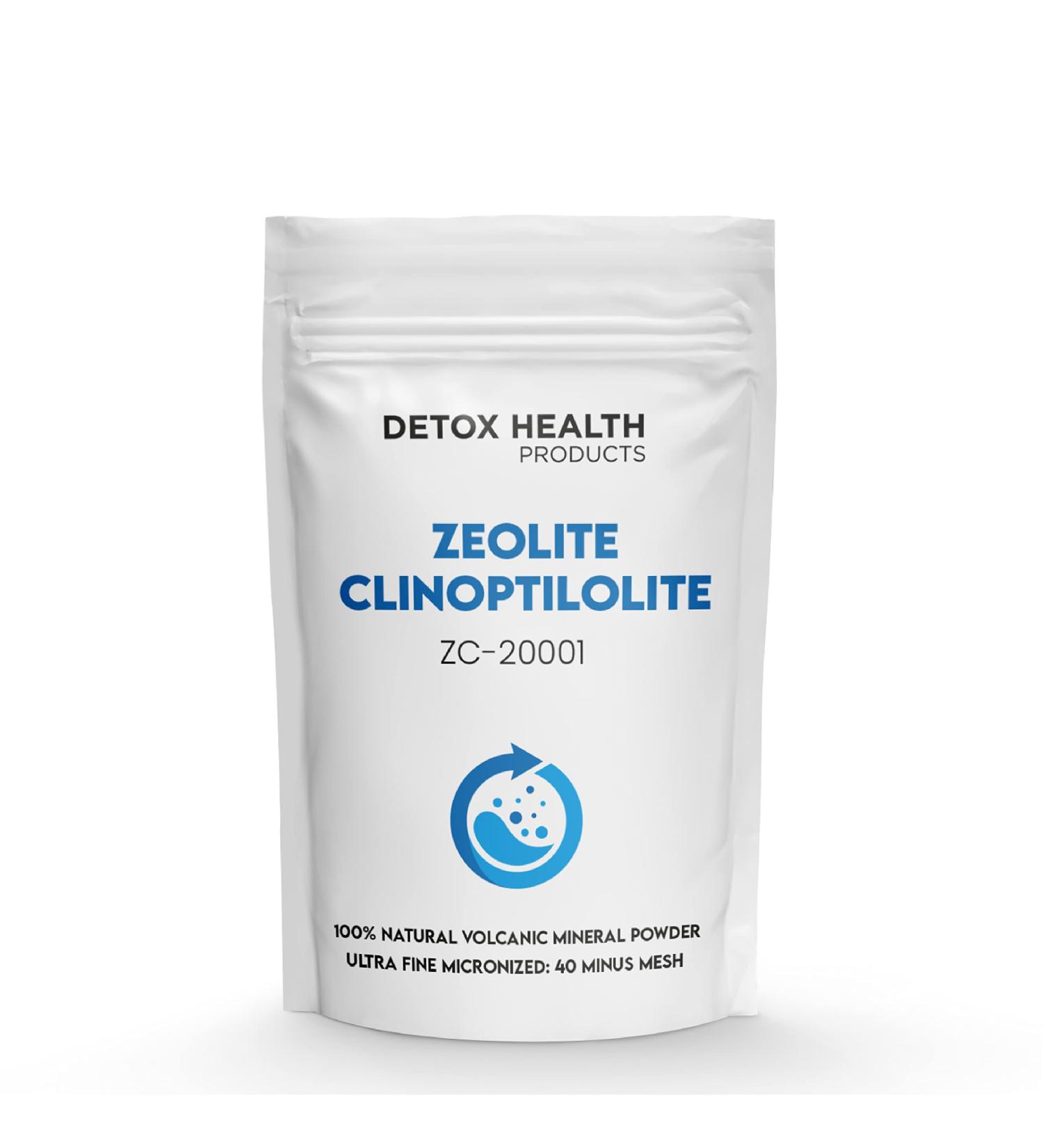 Ultra FINE Zeolite Clinoptilolite Powder 8 oz | 95% Clinoptilolite | 3X Activated Natural Mineral Dust | Detox Health Products - Buy Online on GoSupps.com