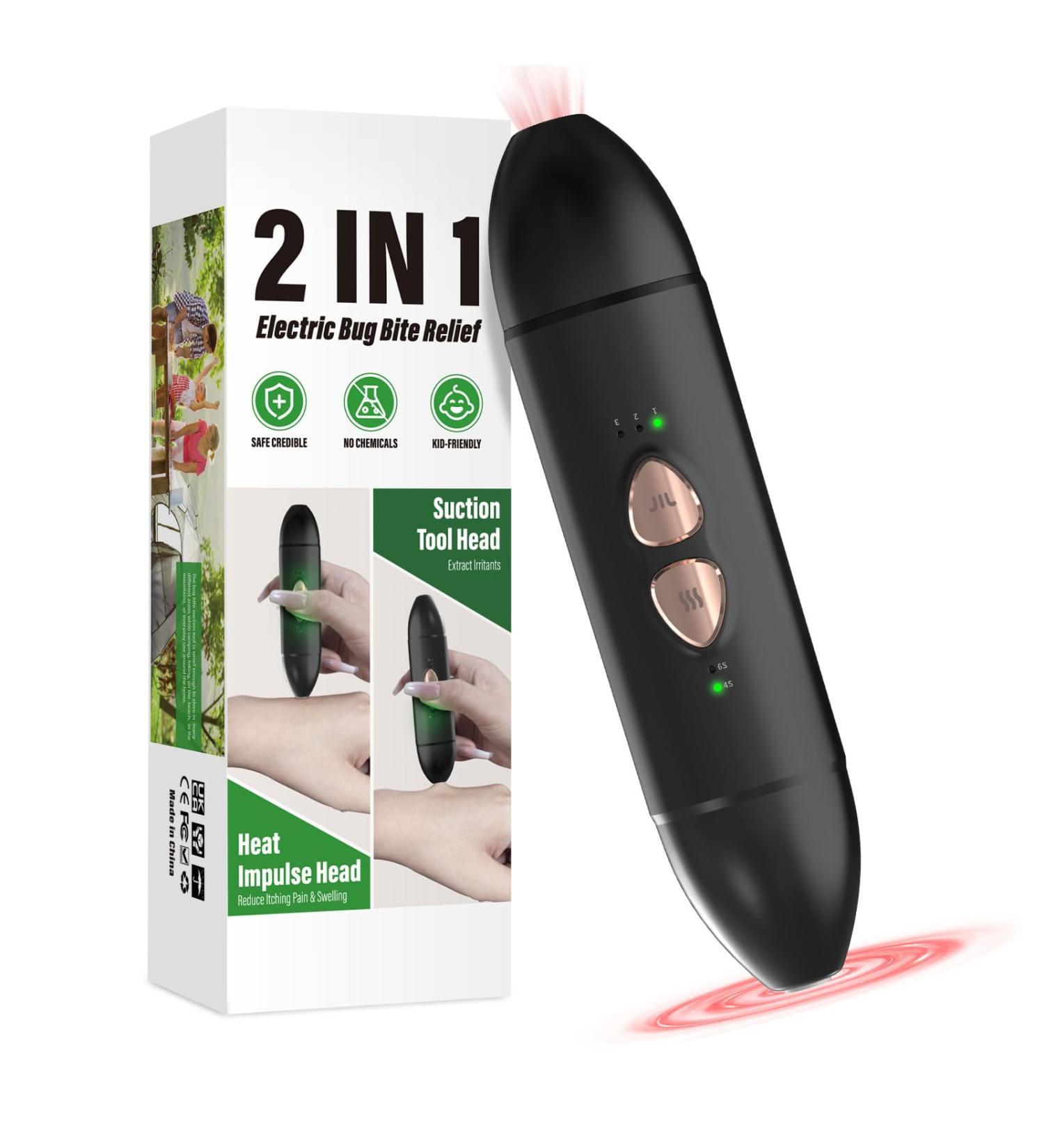 Bug Bite Ting Suction Tool - Chemical-Free Relief for Summer Outdoor Adventures | Shop Now - Buy Online on GoSupps.com