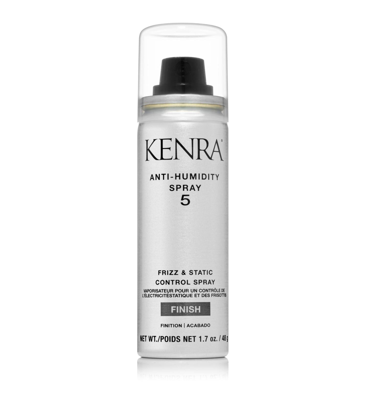 Kenra Anti-Humidity Spray 5 | Frizz & Static Control Spray |72-Hour Humidity Resistance & Protection | Lightweight Low Hold Formula | Thermal Protection | 1.7 oz 1.7 Ounce (Pack of 1) - Buy Online on GoSupps.com