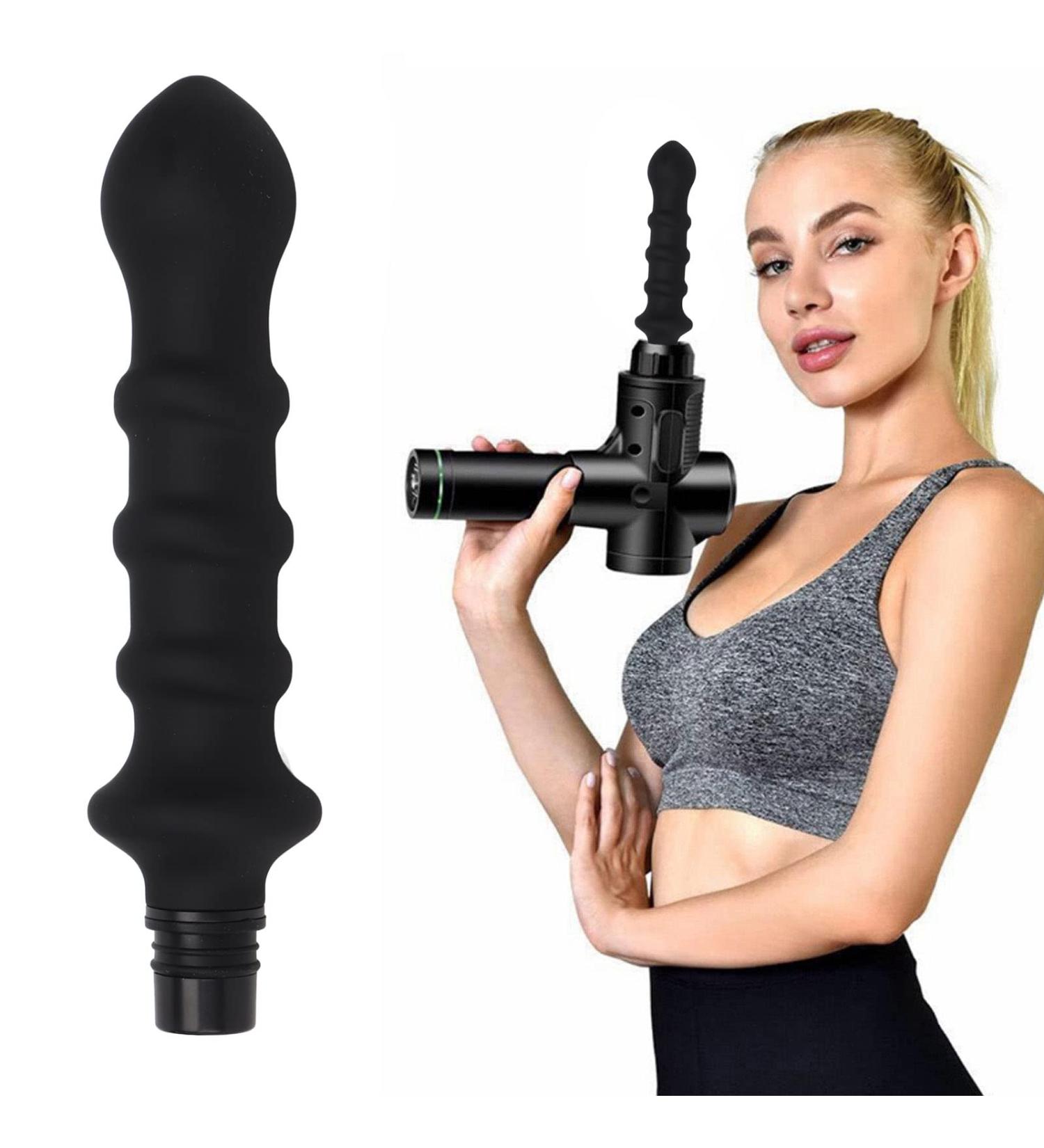 Premium Massage Pistol Head Replacement | Deep Tissue Accessories for Muscle Relief | Portable Fascia Massage Attachments | Compatible with 18-19 Caliber Devices - Buy Online on GoSupps.com