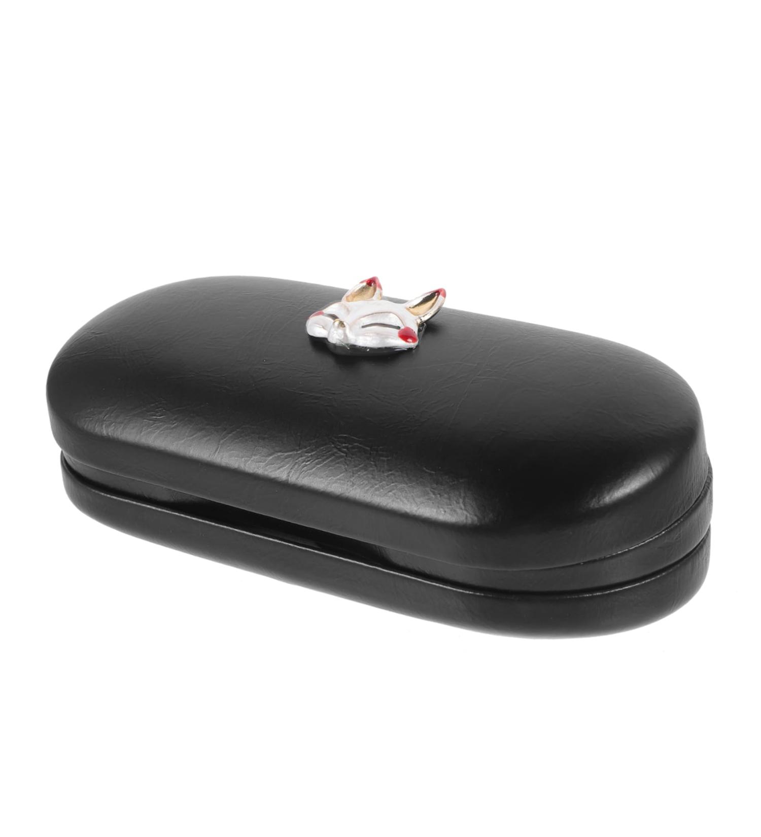 Solustre Portable Glasses Organizer & Contact Lens Case - Travel Storage for Glasses & Sunglasses - 16x7cm - Buy Online on GoSupps.com