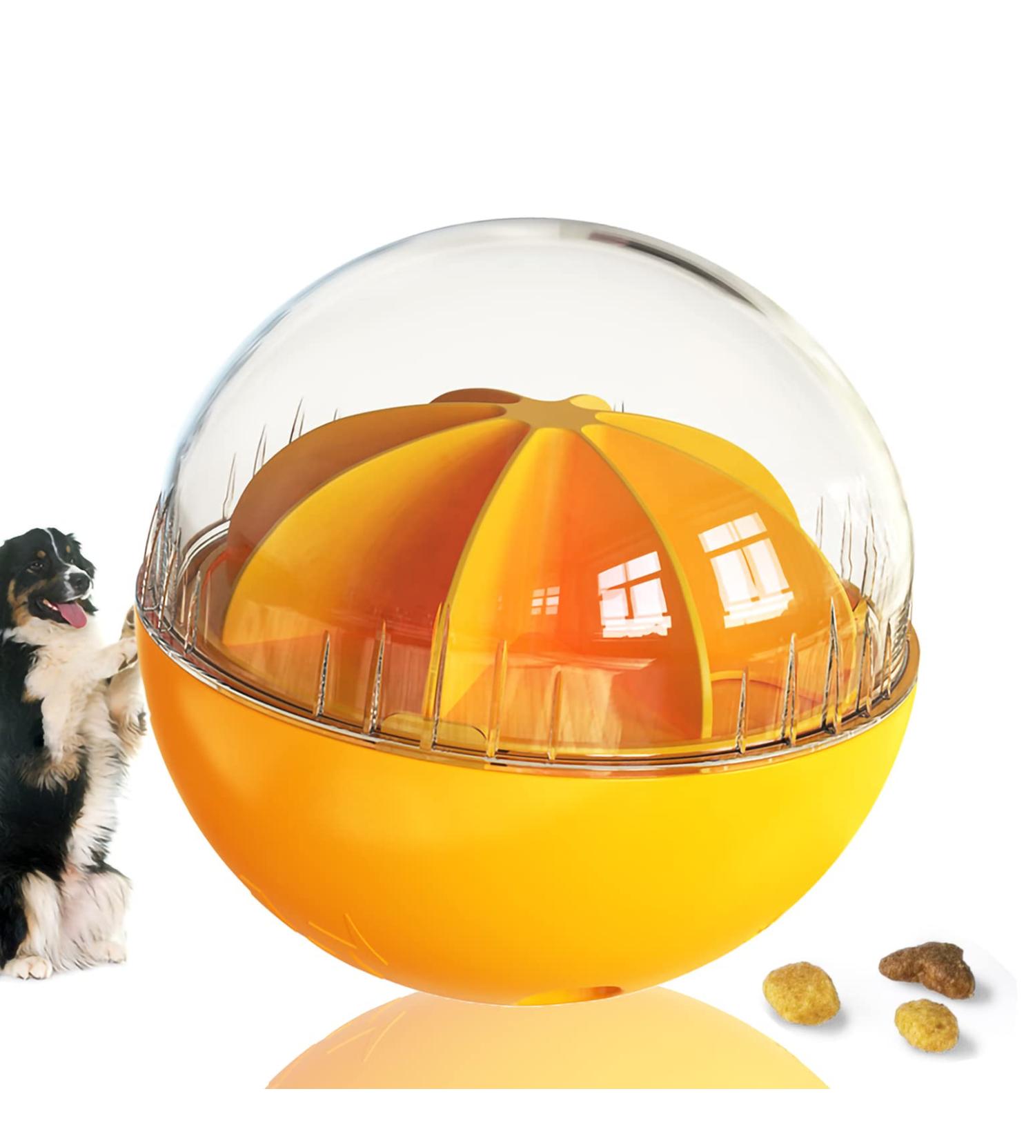 Jwteee Indestructible Dog Toys - Interactive Feeding Ball & IQ Training Puzzle for Dogs | Fun Snackball with Sound - Buy Online on GoSupps.com