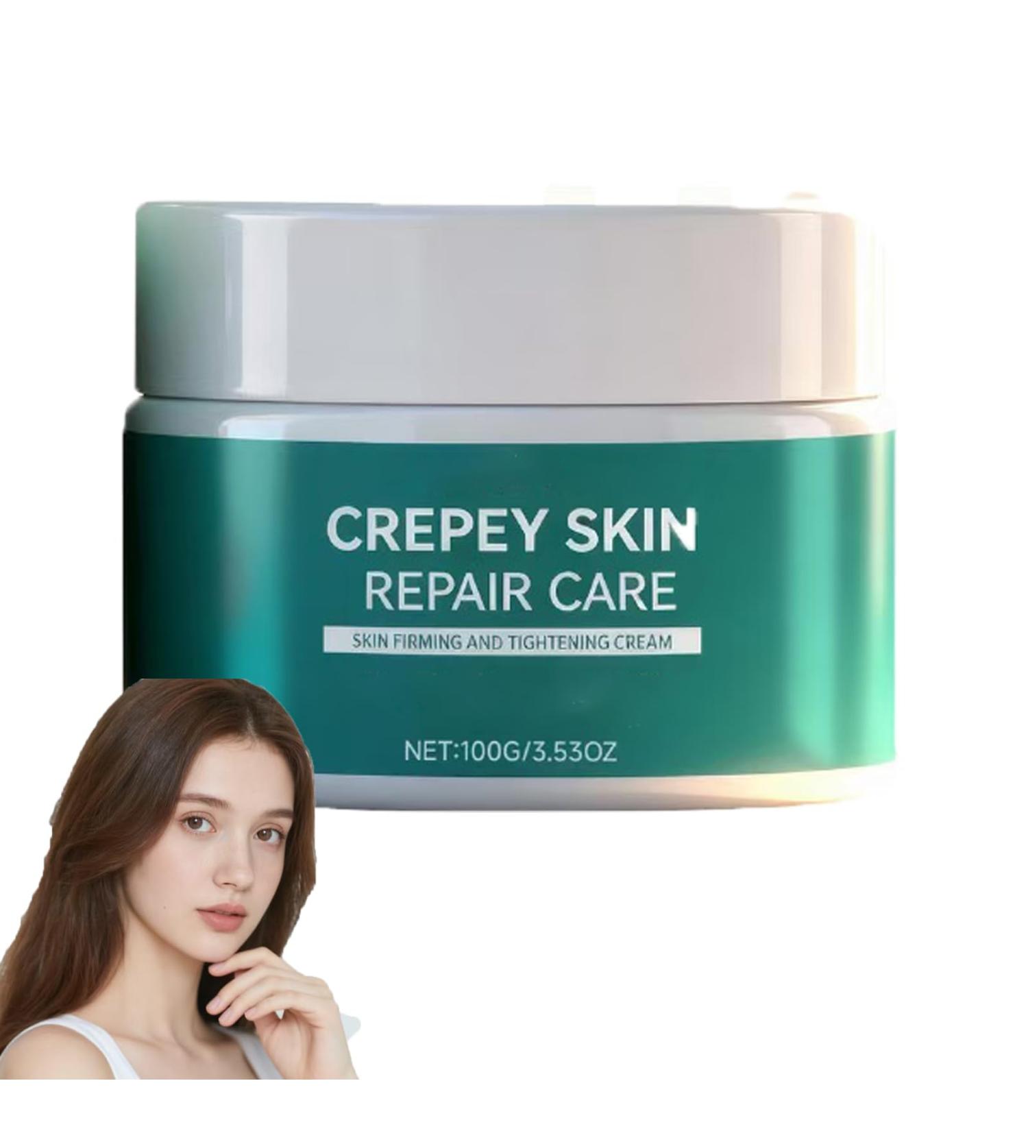 Sgjwyc Crepey Skin Repair Treatment Crepey Skin Cream for Mature Skin Crepe Skin Firming Cream for the Body Skin Creams for Mature Skin Advanced Body Repair Creams 1 piece 1 piece - Buy Online on GoSupps.com