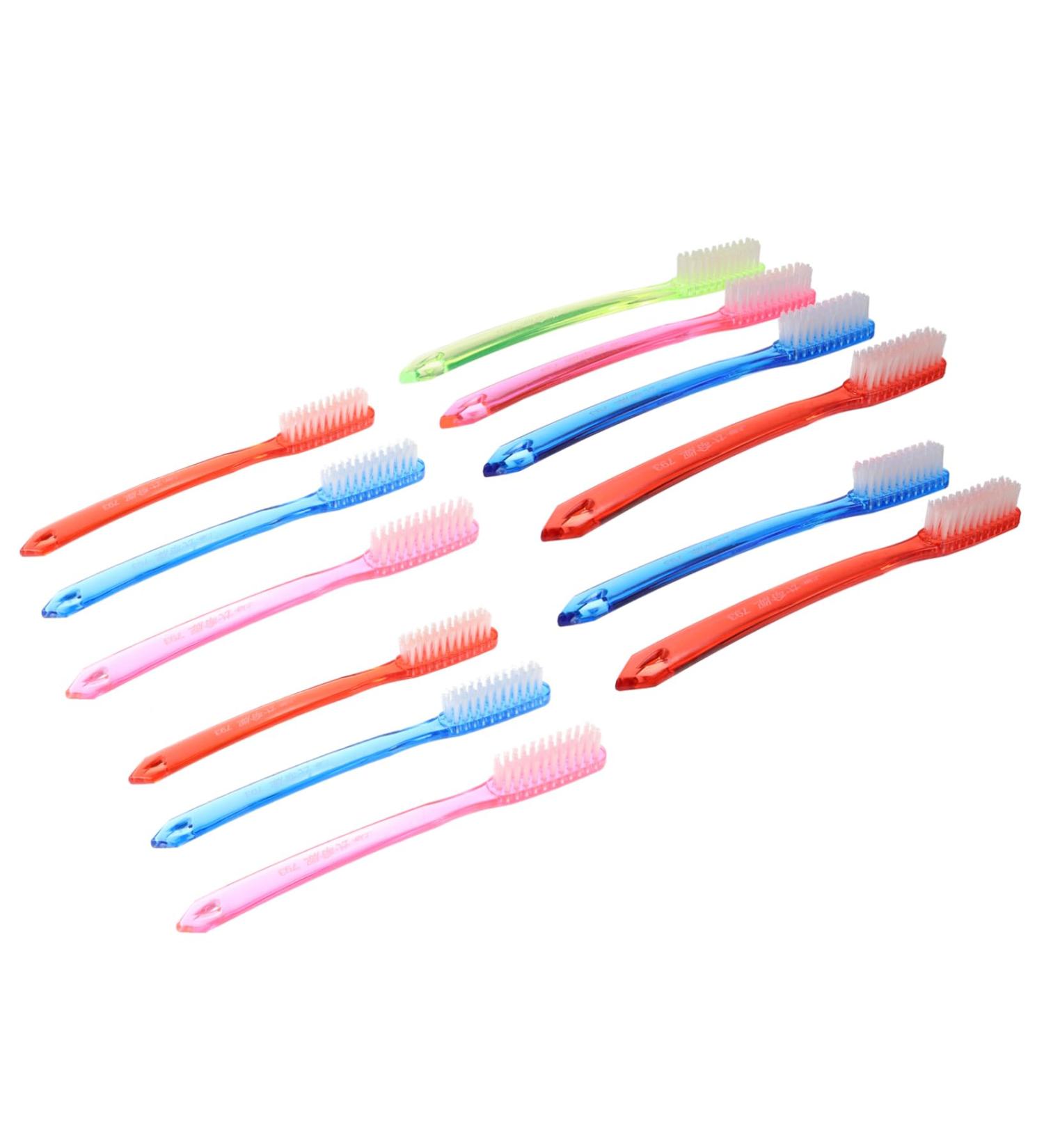 12th Biodegradable Toothbrush for Adults Brightening Hard Bristle Eco-Friendly Dental Hygiene with Floss Stick | International Shipping - Buy Online on GoSupps.com