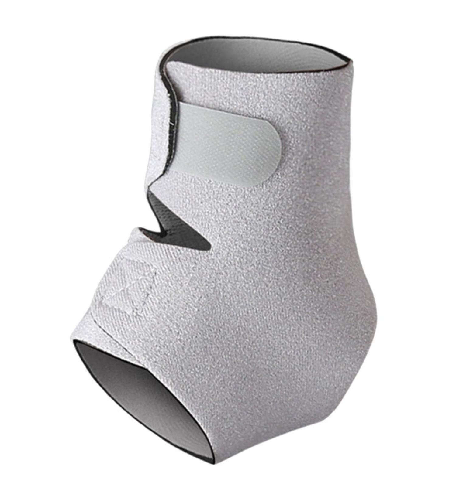 Healeved Ankle Sleeve Compression Brace for Men & Women - Arch Support 8.3x4.8cm Grey Ankle Protector - Buy Online on GoSupps.com