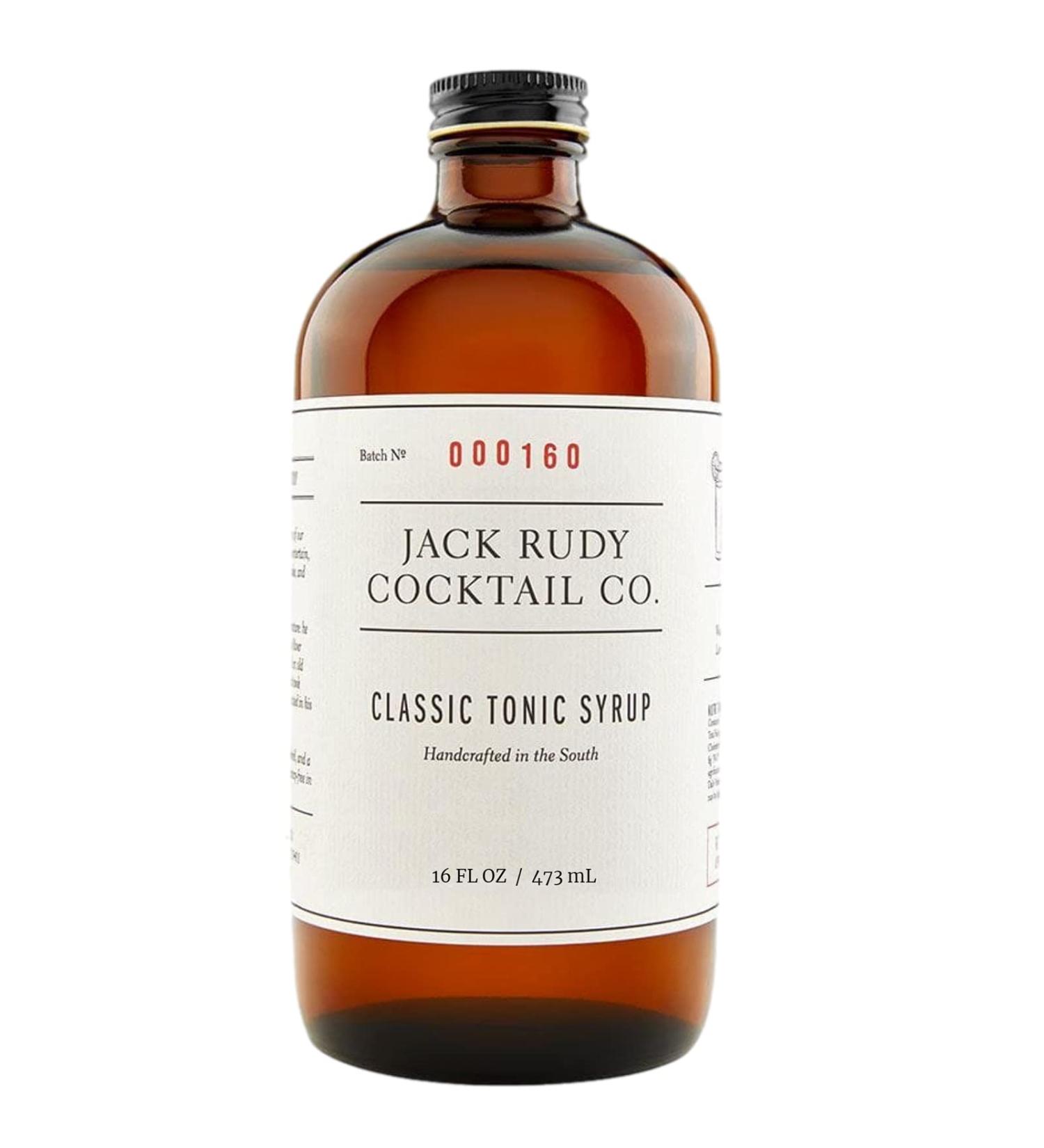 Jack Rudy Co Classic Tonic Syrup - 16oz Bottle - Buy Online on GoSupps.com