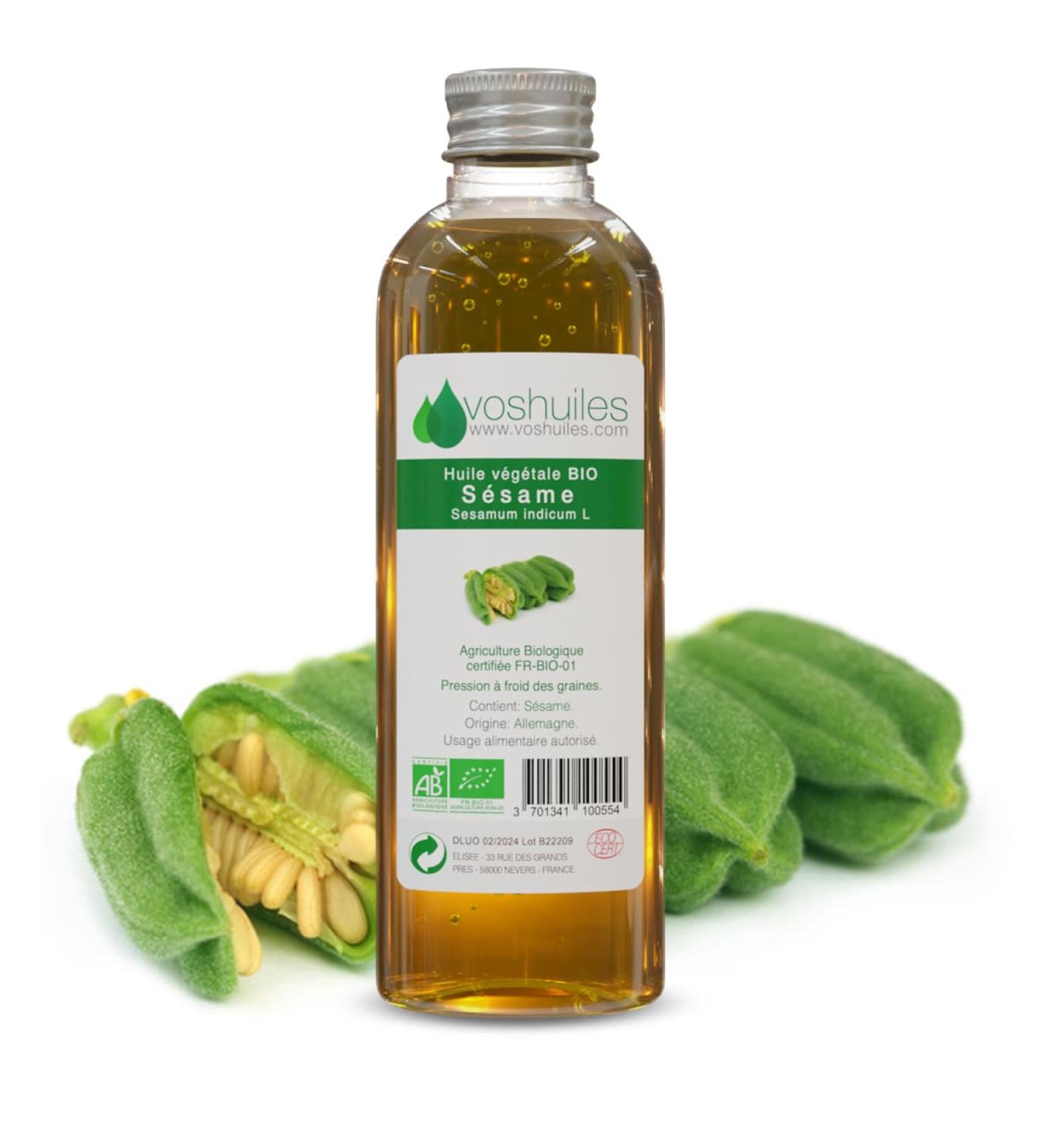 Organic Sesame Vegetable Oil - 50 ml - Buy Online on GoSupps.com
