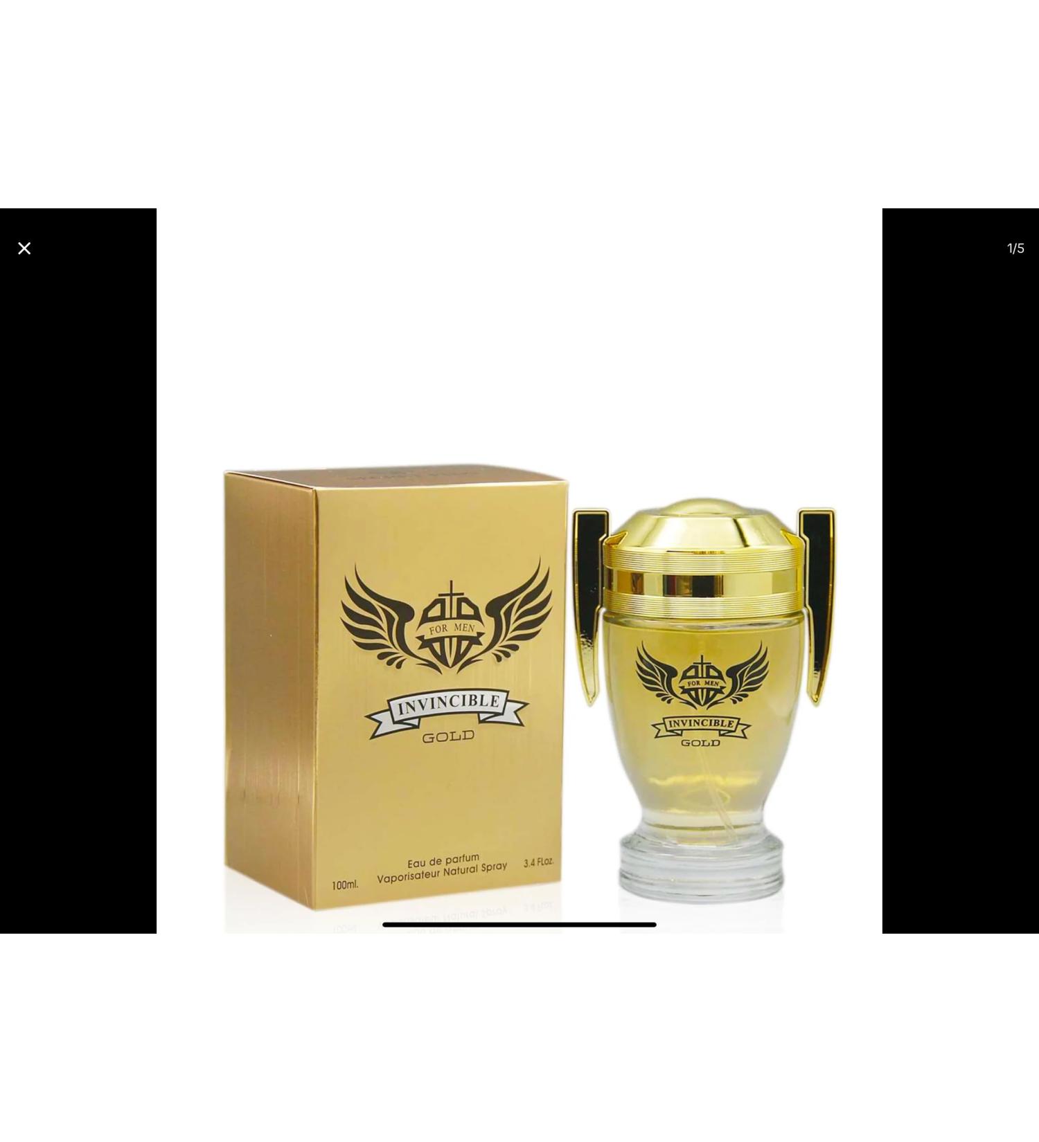 Invincible Gold Eau de Parfum 100ml for men