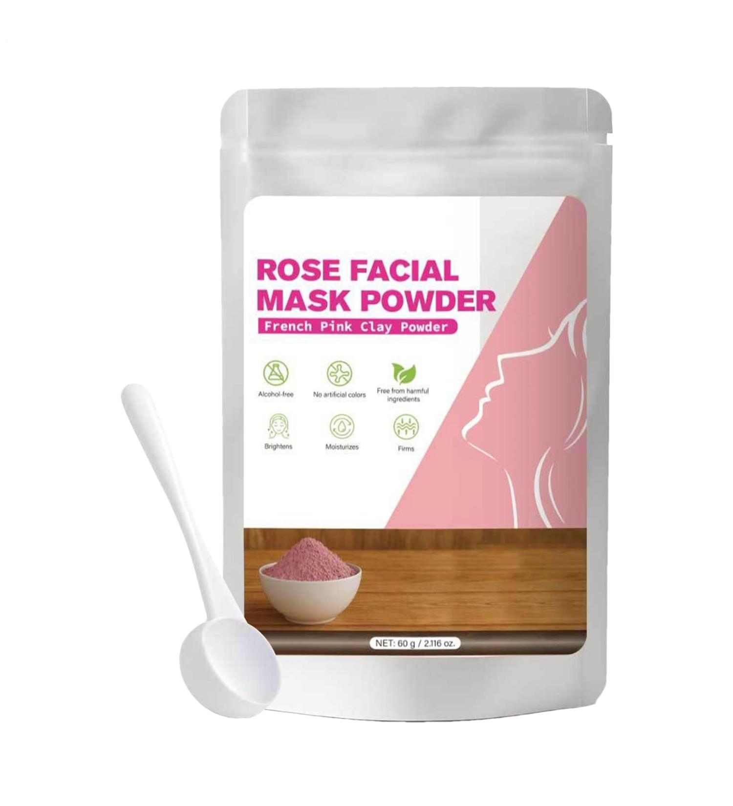  Generisch Face mask powder 60g clay powder for skin care - Moisturizing face mask for men women girls for home travel weekends evenings etc. - Buy Online on GoSupps.com