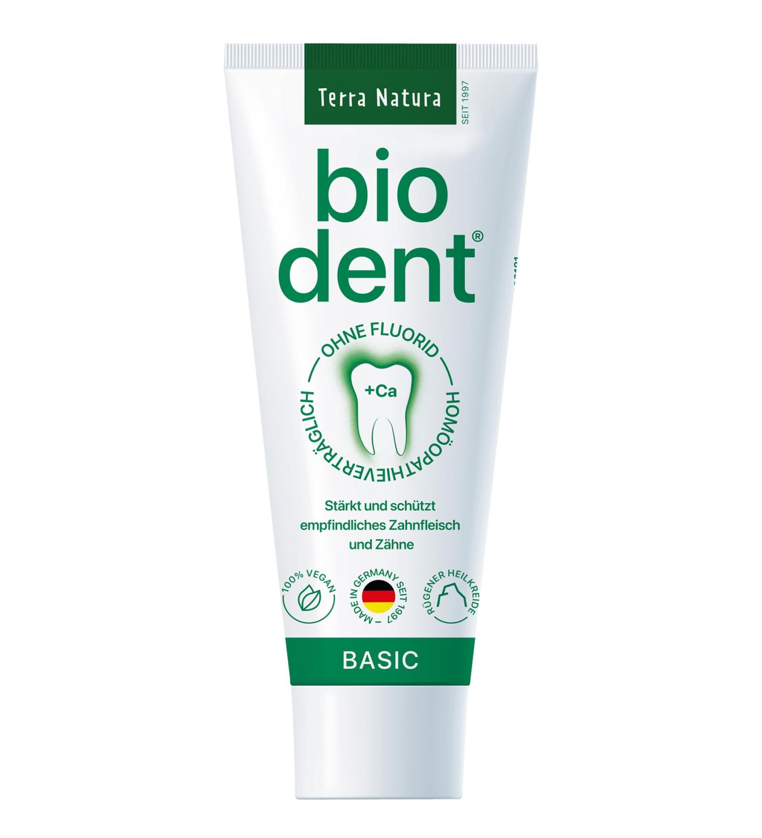 Biodent Stevia Basic Toothpaste 75 ml - Buy Online on GoSupps.com