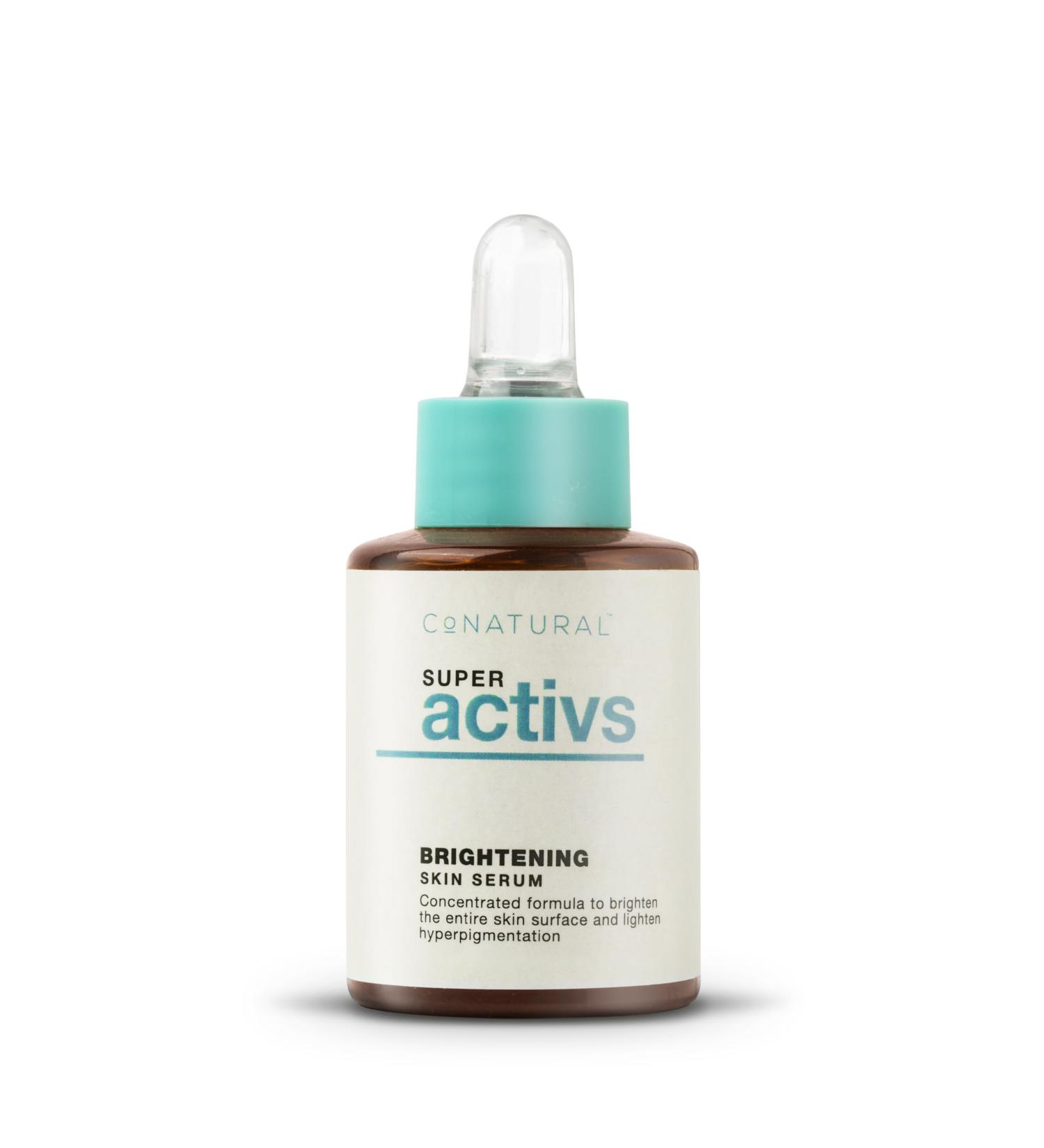 Conatural Brightening Serum 30ml | Radiant Face Serum for Even Skin Tone & Hydration | Antioxidant-Infused Water-Based Formula for Luminous Complexion - Buy Online on GoSupps.com