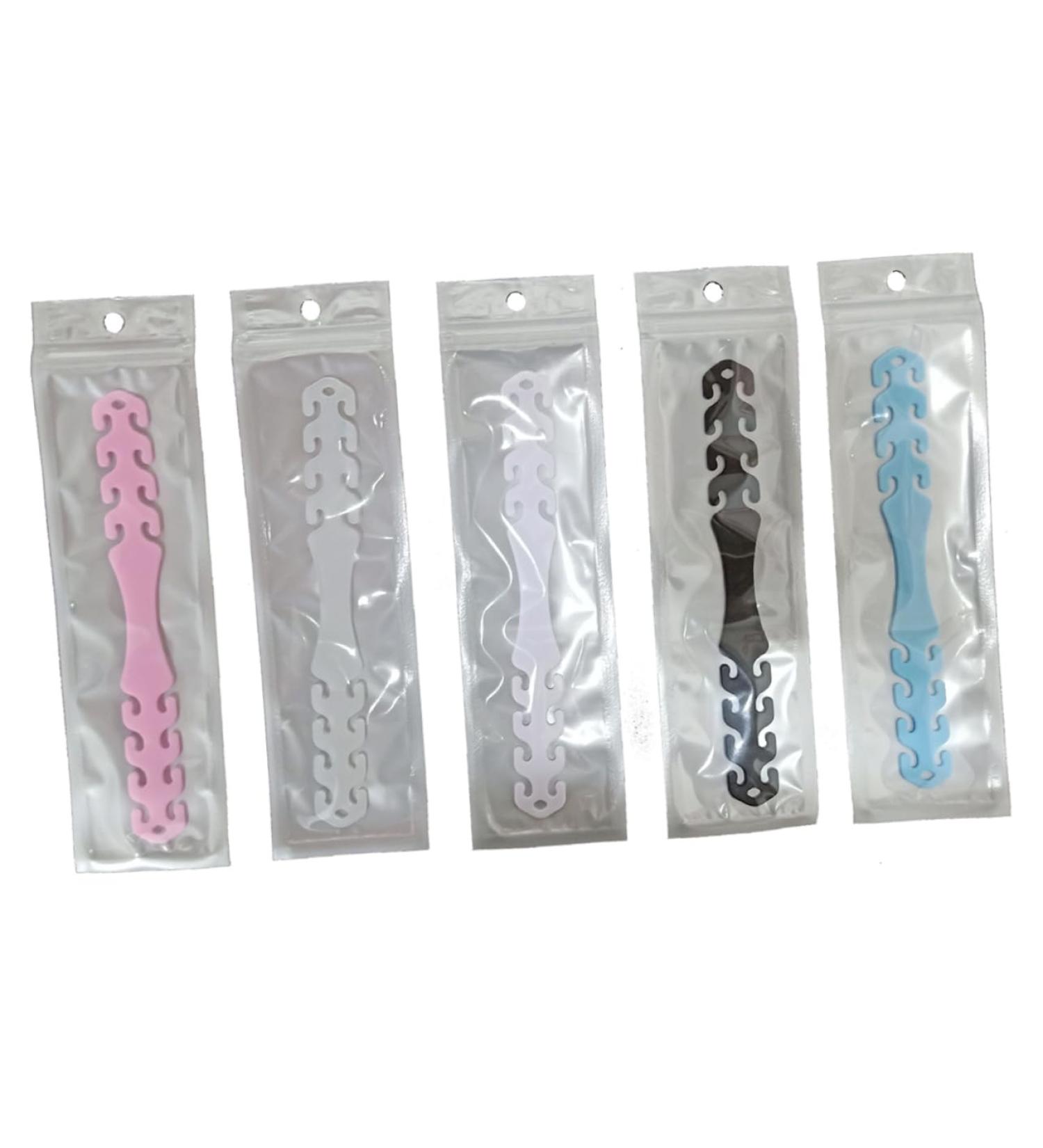 Lalafina Adjustable Mask Hooks & Ear Savers - 10 Pack | Extendable Mask Accessories for Comfort & Convenience - Buy Online on GoSupps.com