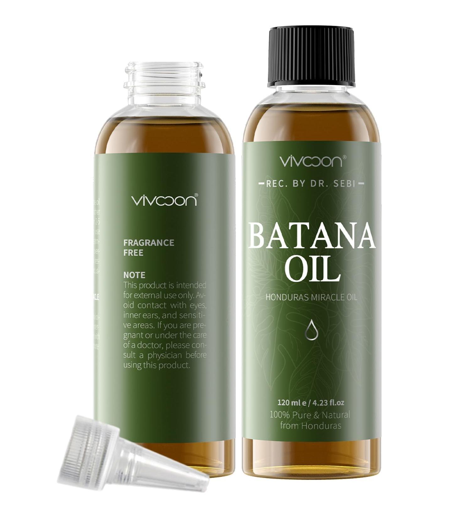 100% Pure Batana Oil for Hair Growth | Organic Dr. Sebi Oil from Honduras | Enhance Hair Thickness & Scalp Care | 4.23 fl oz - Buy Online on GoSupps.com