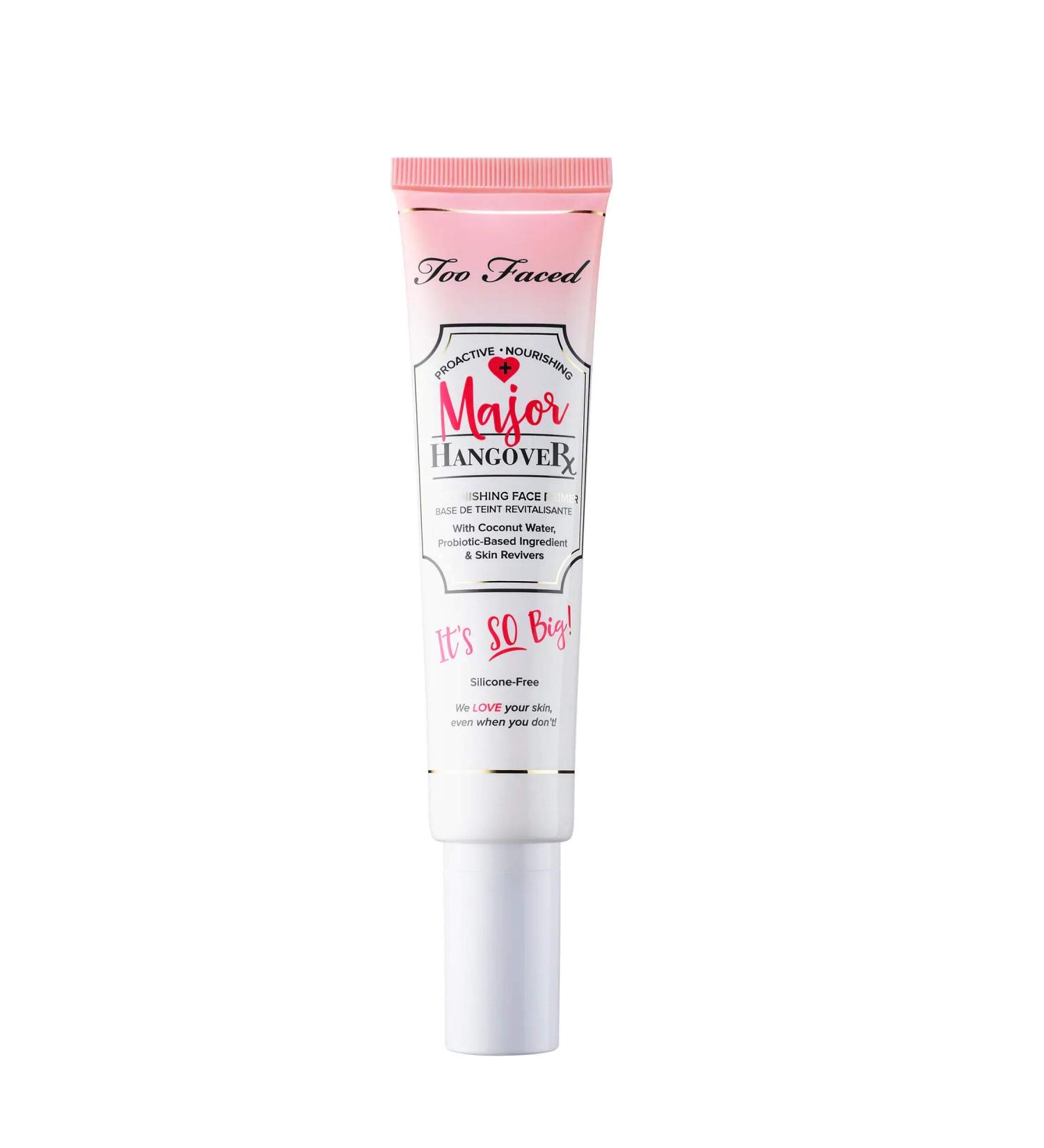 Too Faced Major Hangover Super-Sized Face Primer - Ultimate Replenishing Formula - Buy Online on GoSupps.com
