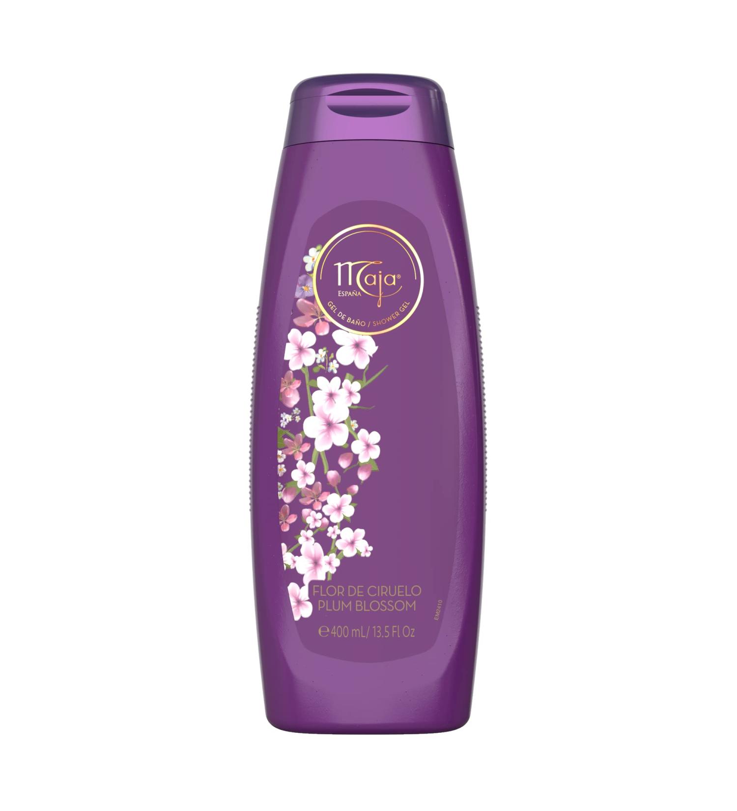 Maja Plum Blossom Shower Gel 13.5 oz - Luxurious Perfumed Body Wash for Refreshing Cleanse | International Shipping Available - Buy Online on GoSupps.com
