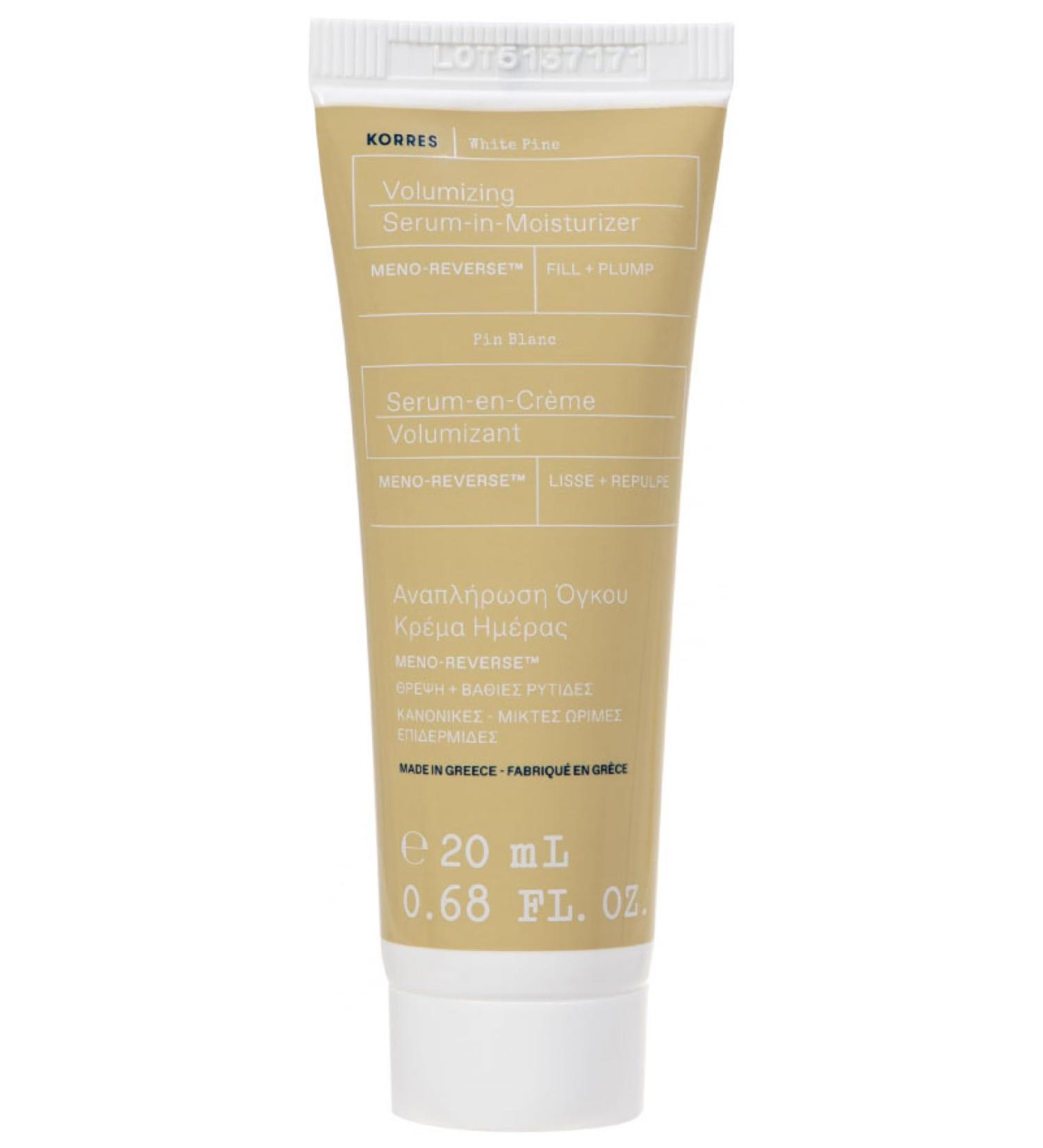 Korres Pin Blanc S rum-en-Cr me Volumateur 20 ml