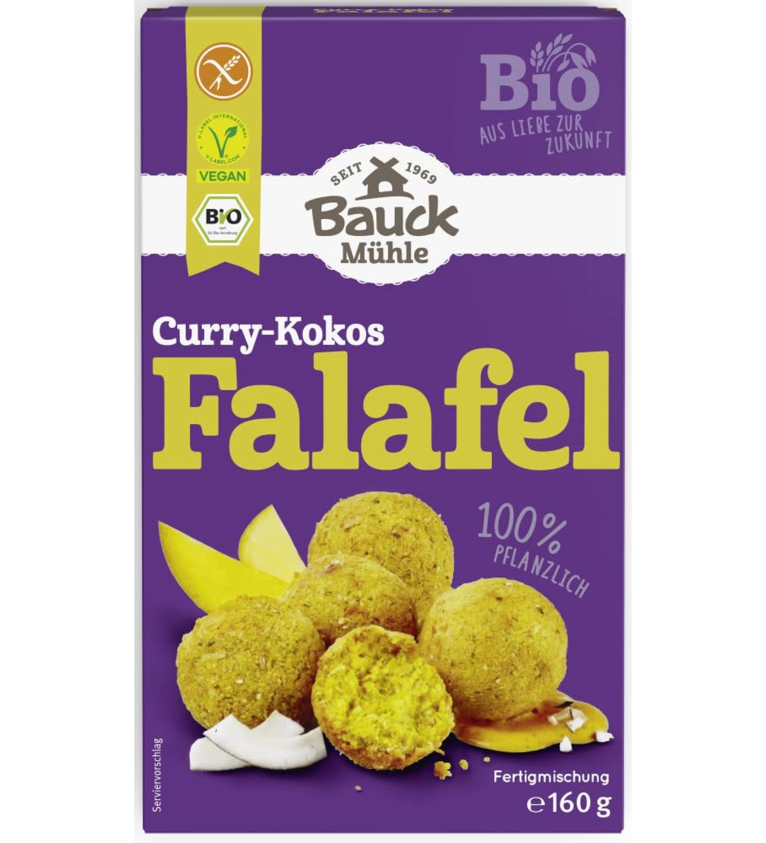 Bauckhof Bauckhof Falafel au curry coco bio sans gluten (6 x 160 g)