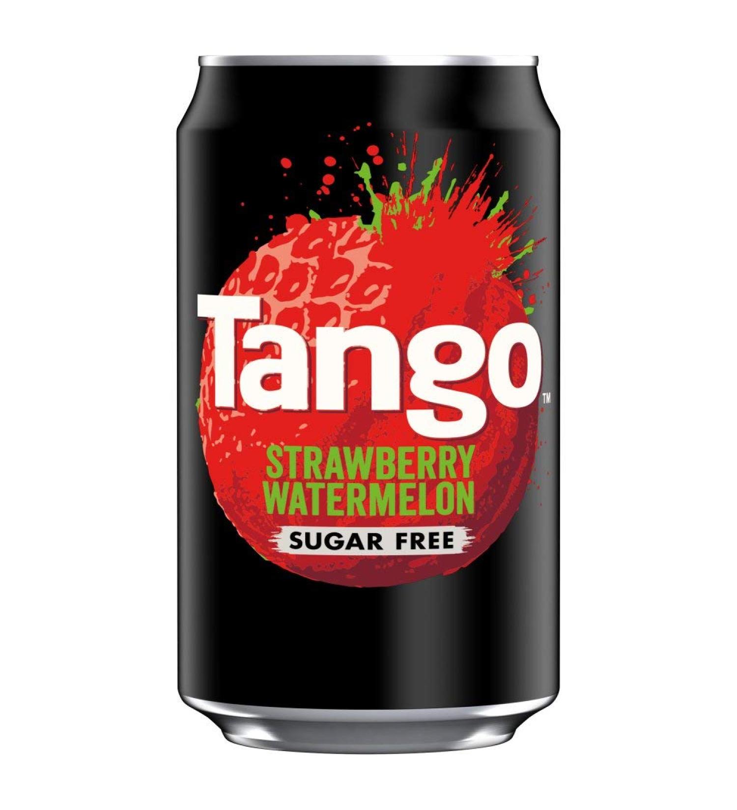 Tango Cans Strawberry Watermelon Sugar Free 330 ml - Buy Online on GoSupps.com